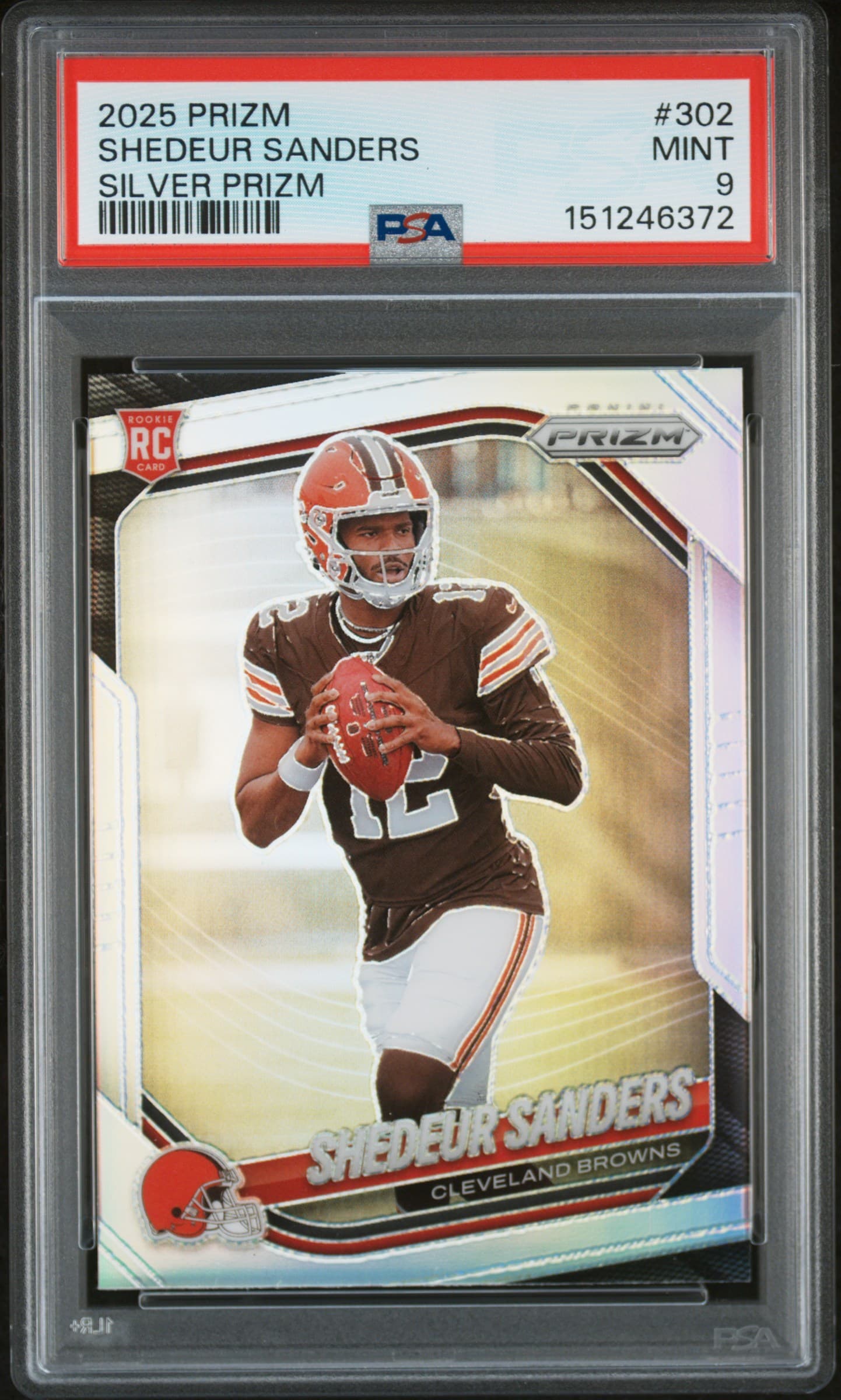 2025 PANINI PRIZM SHEDEUR SANDERS #302 SILVER PRIZM MINT 9 151246372