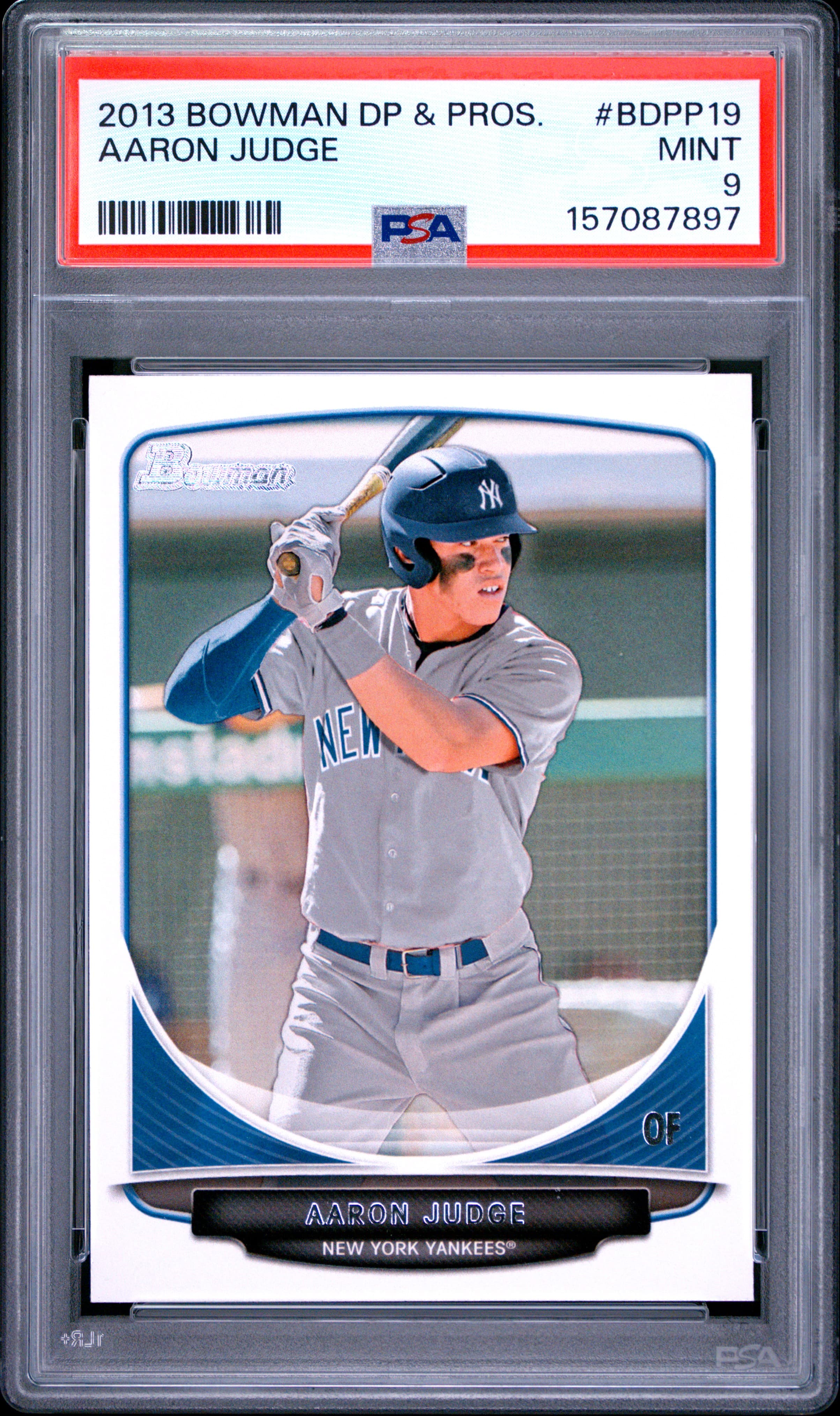 2013 BOWMAN DRAFT PICKS & PROSPECTS AARON JUDGE #BDPP19 MINT 9 157087897