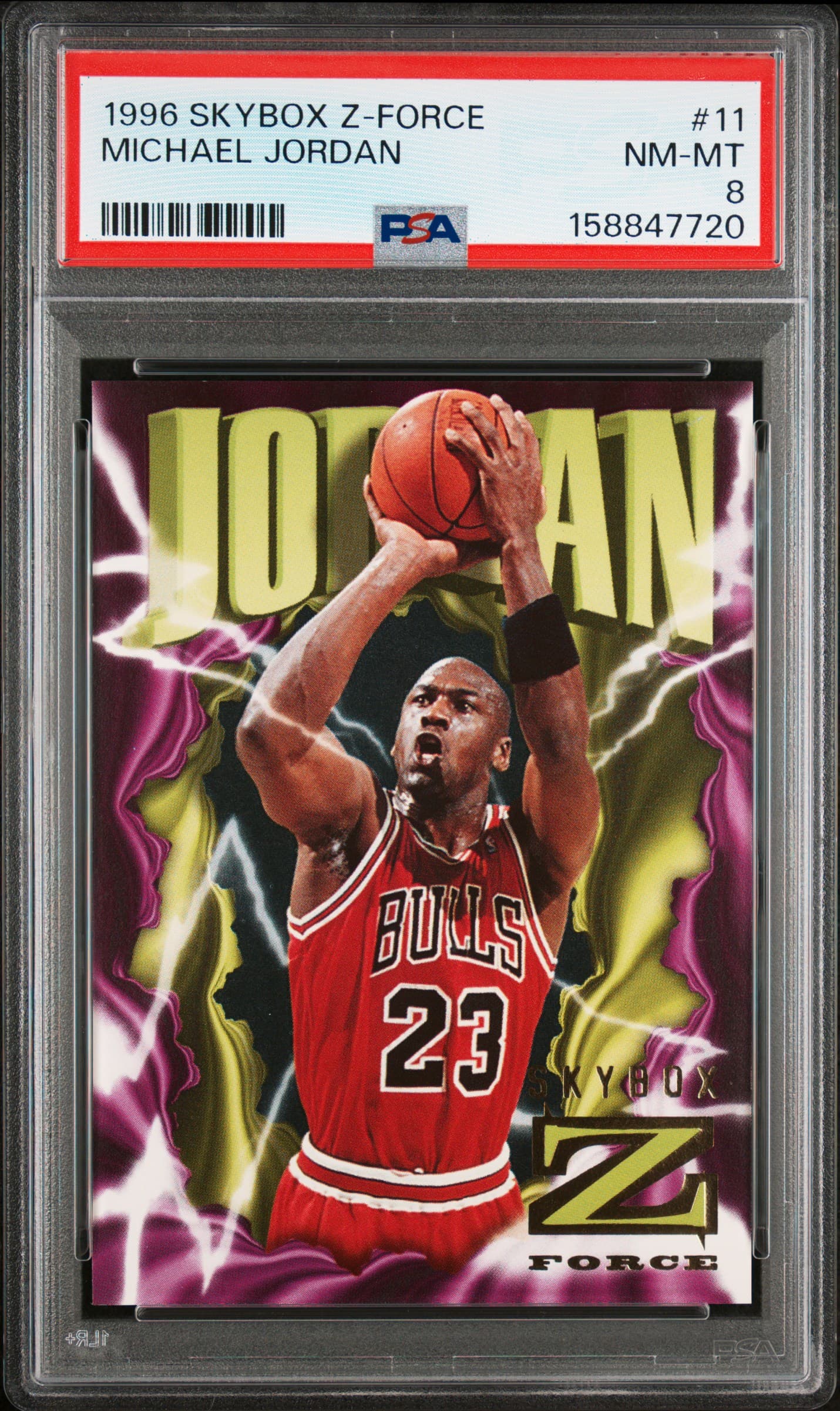 1996 SKYBOX Z-FORCE MICHAEL JORDAN #11 NM-MT 8 158847720