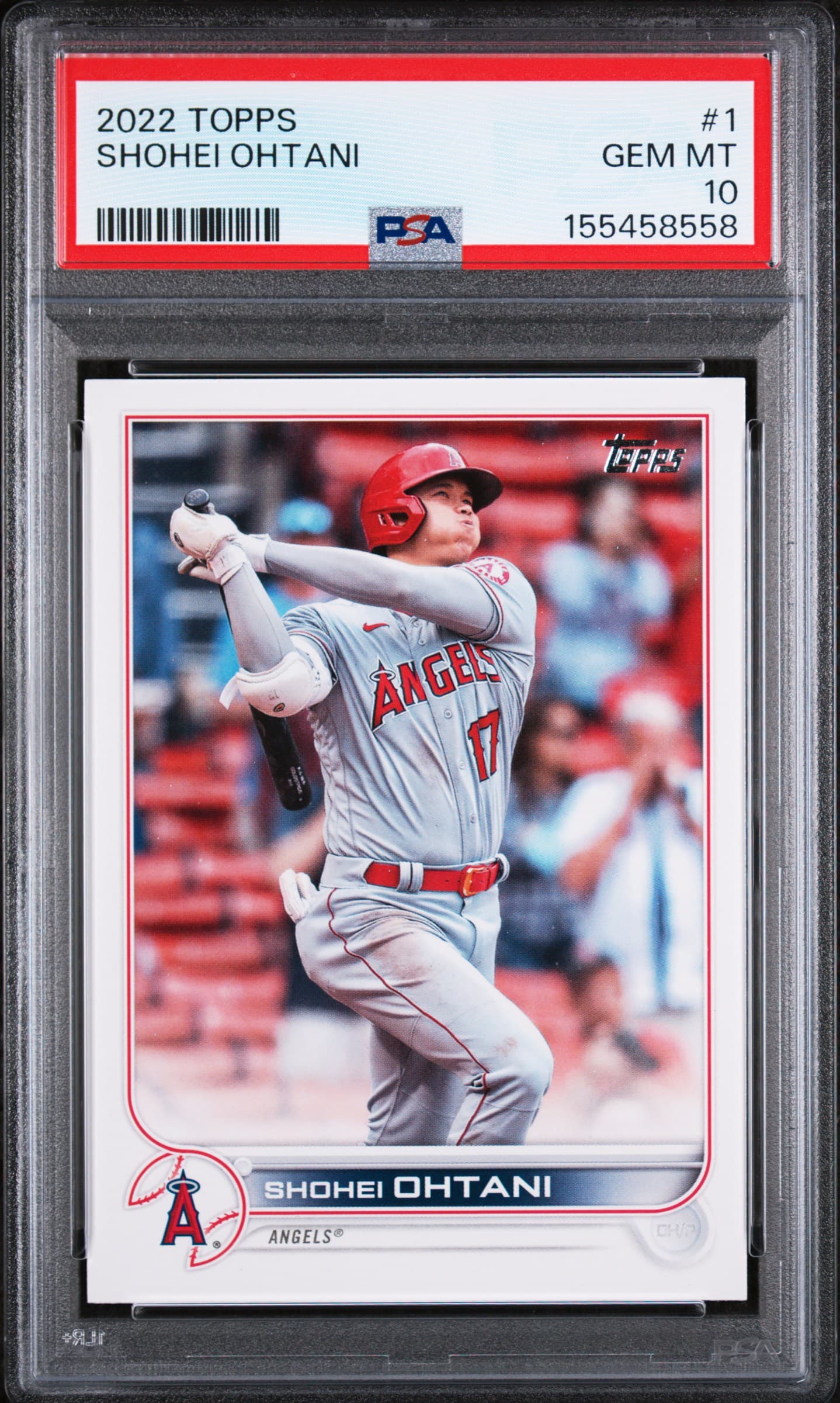 2022 TOPPS SHOHEI OHTANI #1 GEM MT 10 155458558