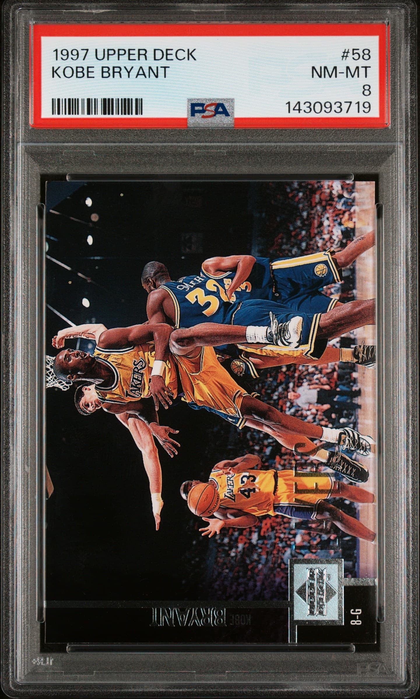 1997 UPPER DECK KOBE BRYANT #58 NM-MT 8 143093719