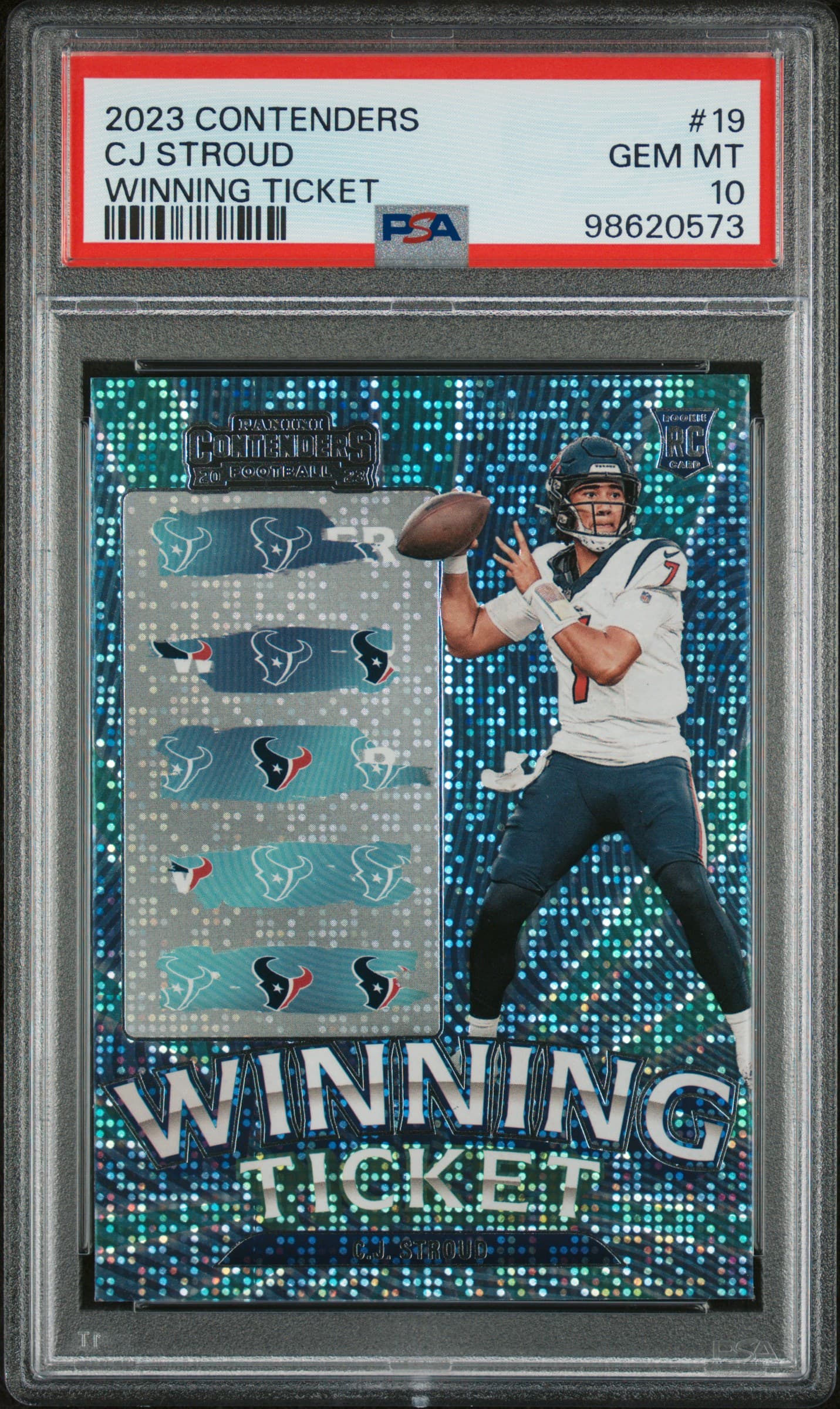 2023 PANINI CONTENDERS WINNING TICKET CJ STROUD #19 WINNING TICKET GEM MT 10 98620573