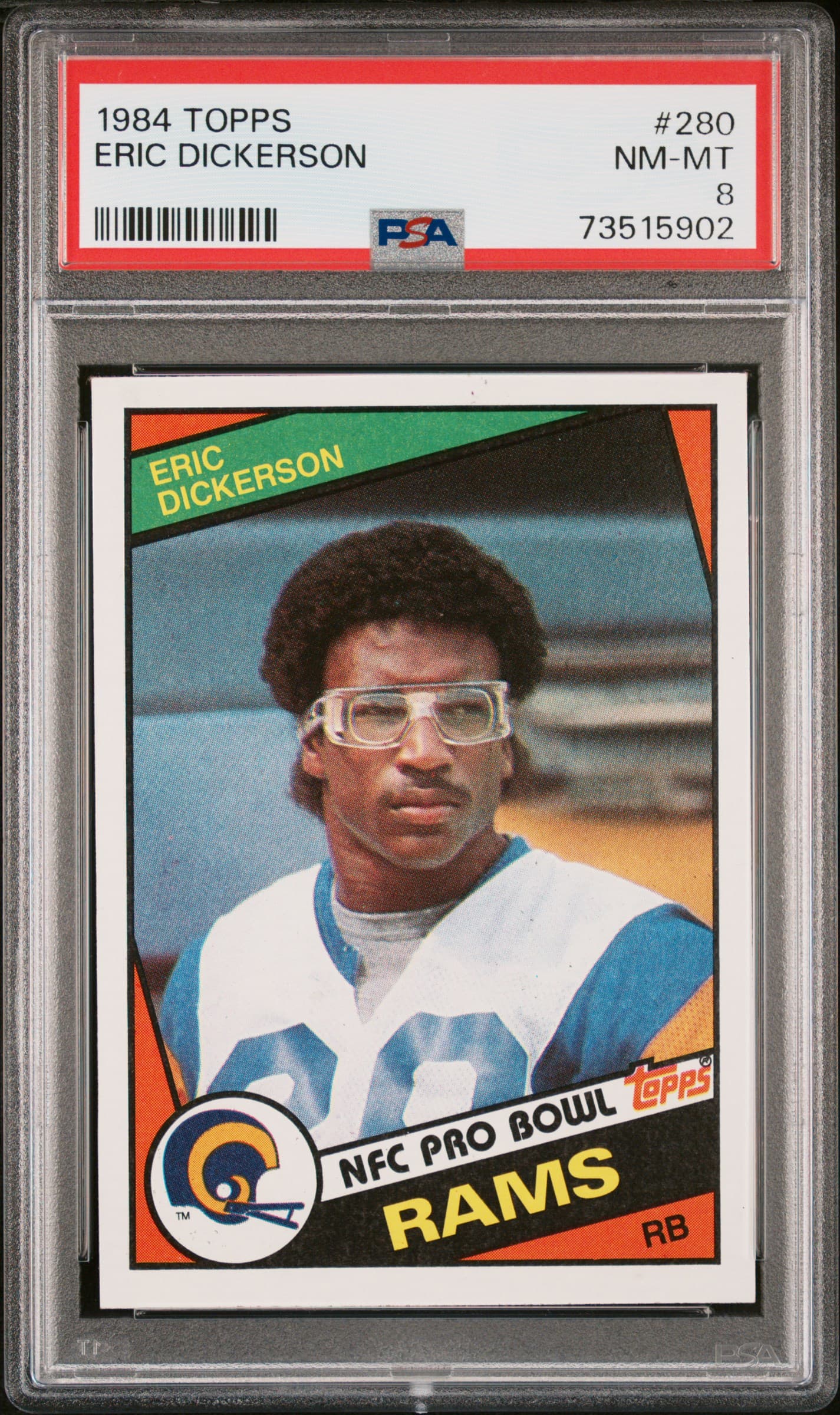 1984 TOPPS ERIC DICKERSON #280 NM-MT 8 73515902