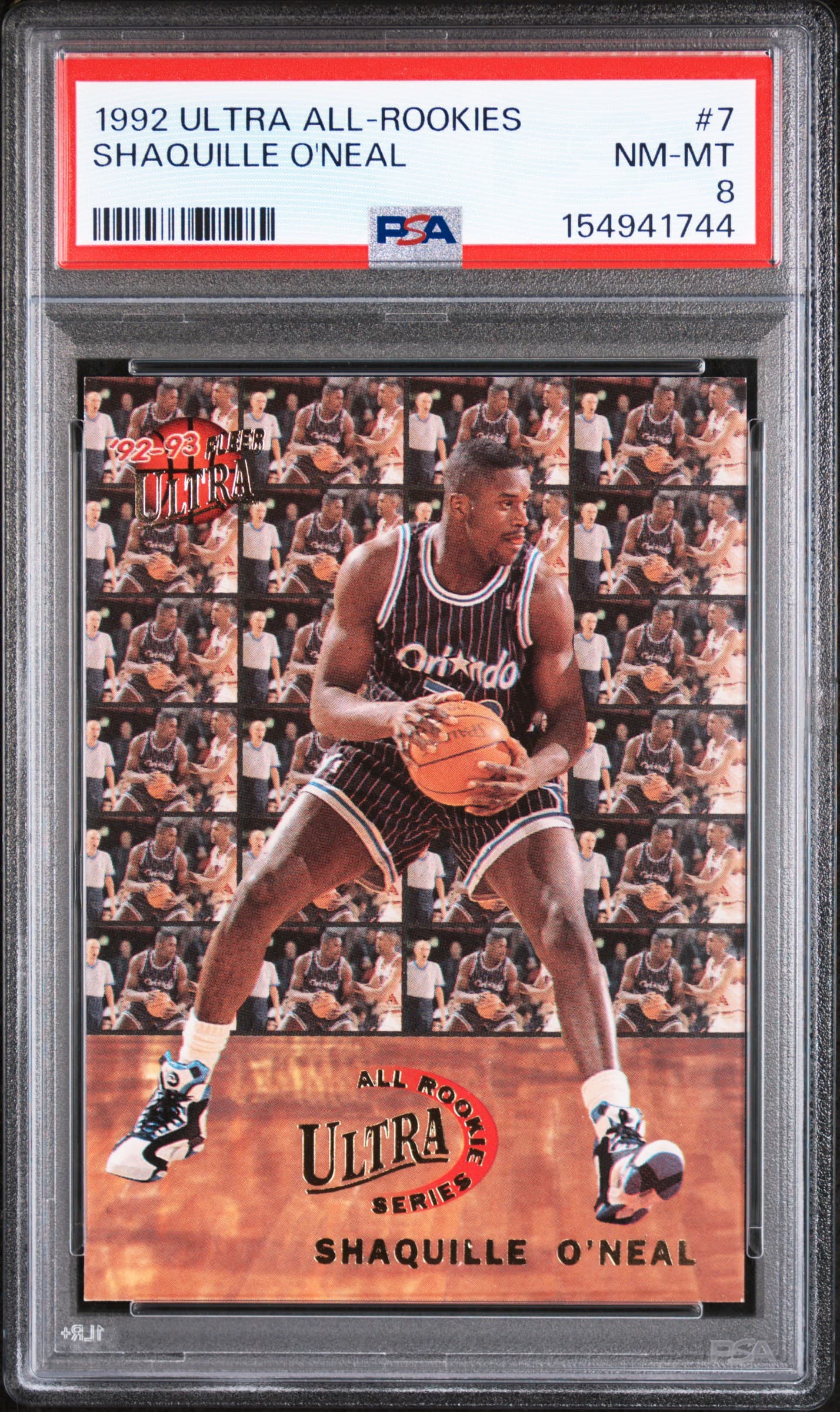 1992 ULTRA ALL-ROOKIES SHAQUILLE O'NEAL #7 NM-MT 8 154941744