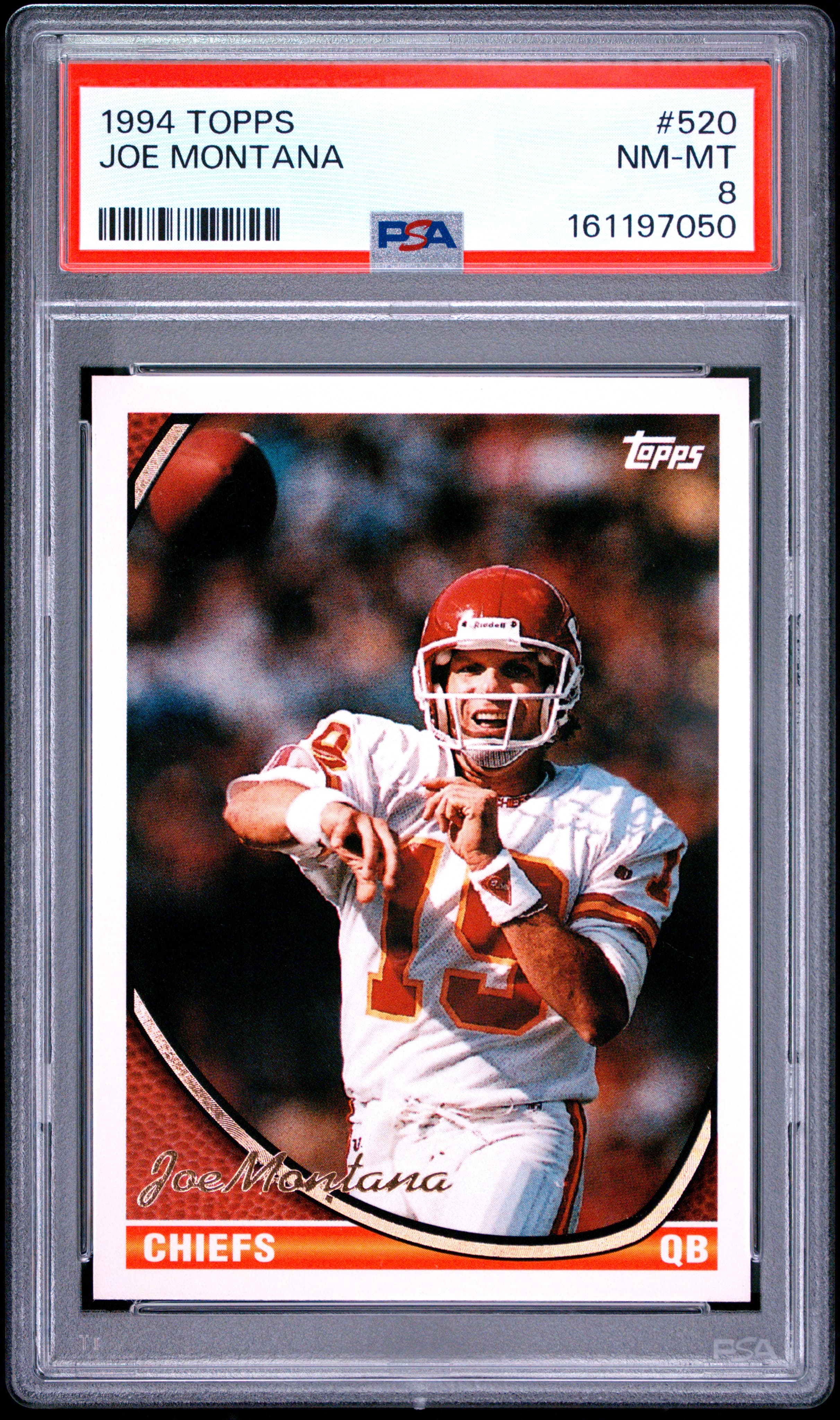 1994 TOPPS JOE MONTANA #520 NM-MT 8 161197050