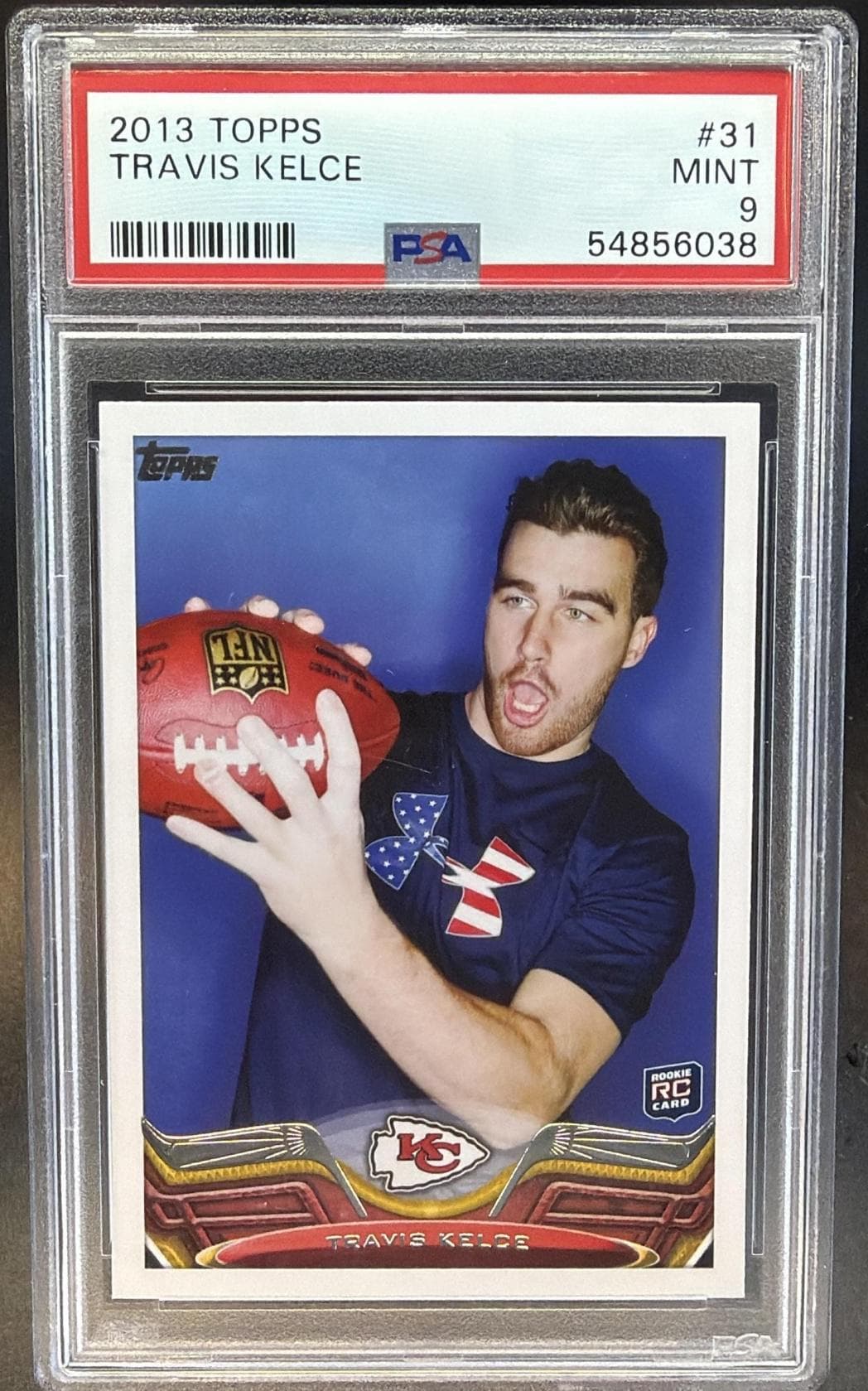 2013 TOPPS TRAVIS KELCE #31 MINT 9 54856038