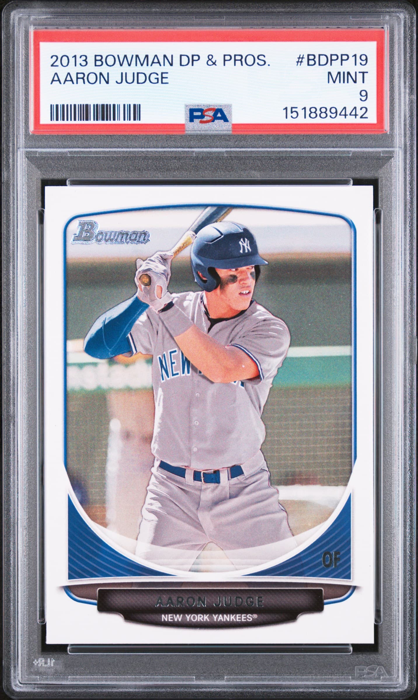 2013 BOWMAN DRAFT PICKS & PROSPECTS AARON JUDGE #BDPP19 MINT 9 151889442