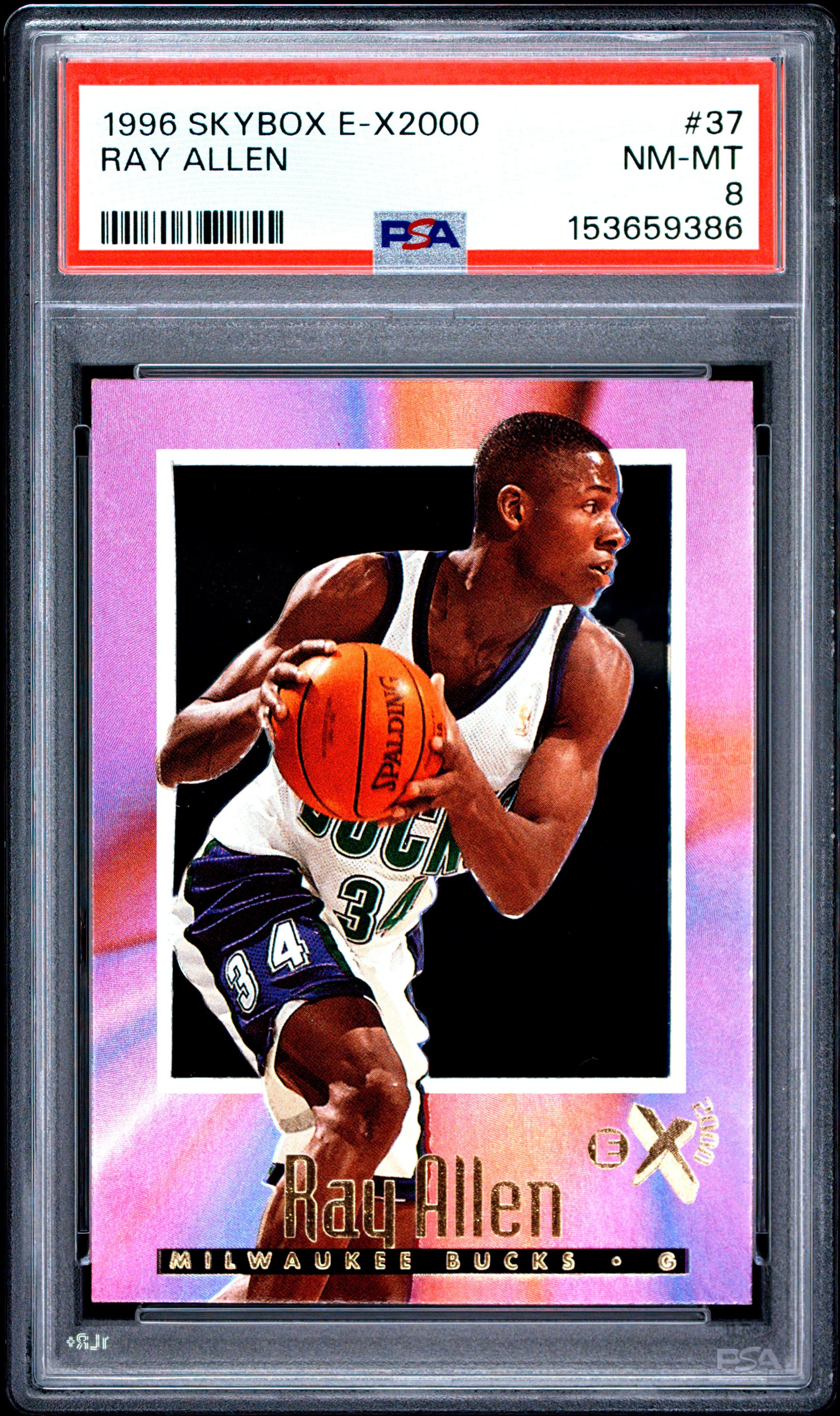 1996 SKYBOX E-X2000 RAY ALLEN #37 NM-MT 8 153659386