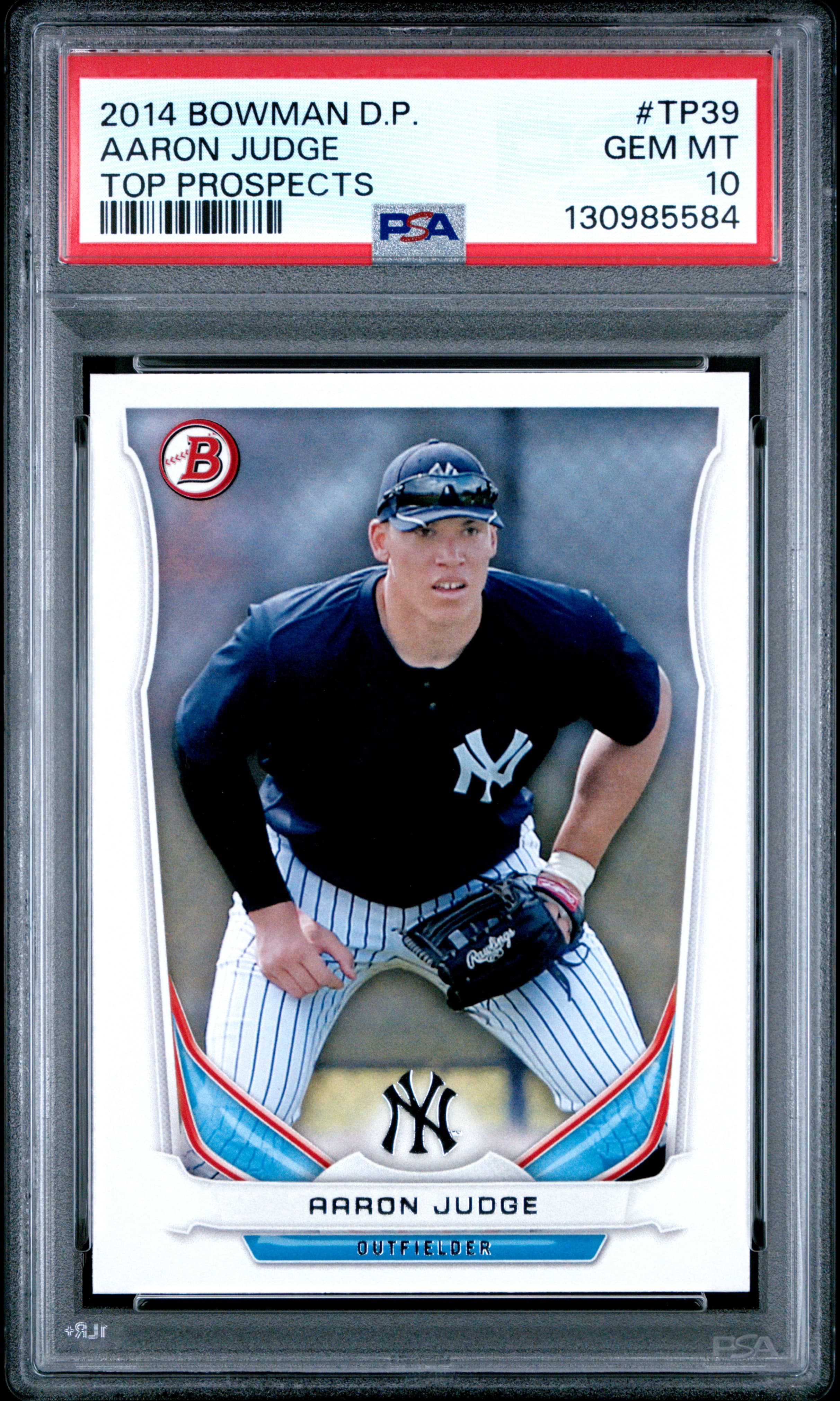2014 BOWMAN DRAFT PICKS TOP PROSPECTS AARON JUDGE #TP39 TOP PROSPECTS GEM MT 10 130985584