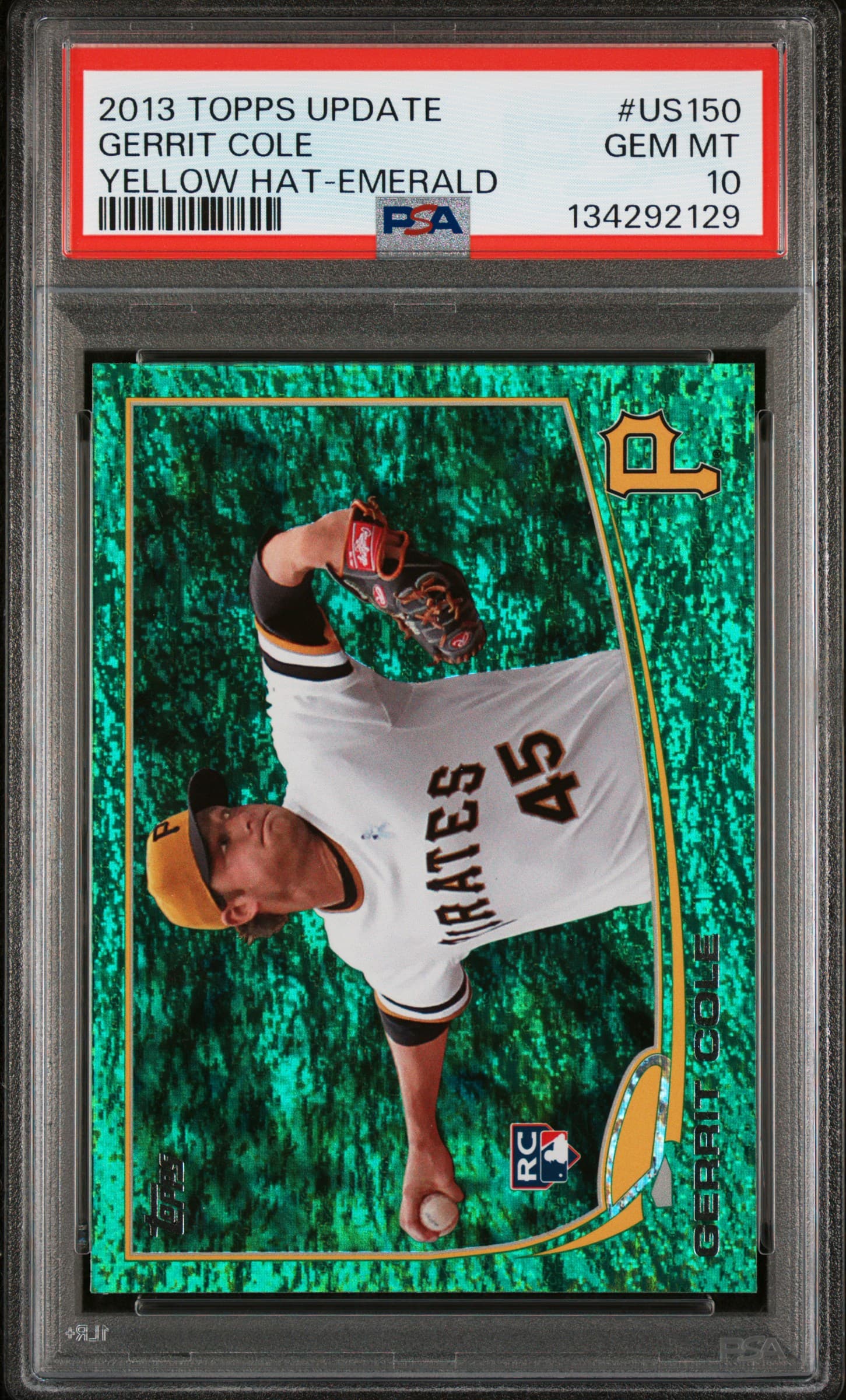 2013 TOPPS UPDATE GERRIT COLE #US150 EMERALD GEM MT 10 134292129