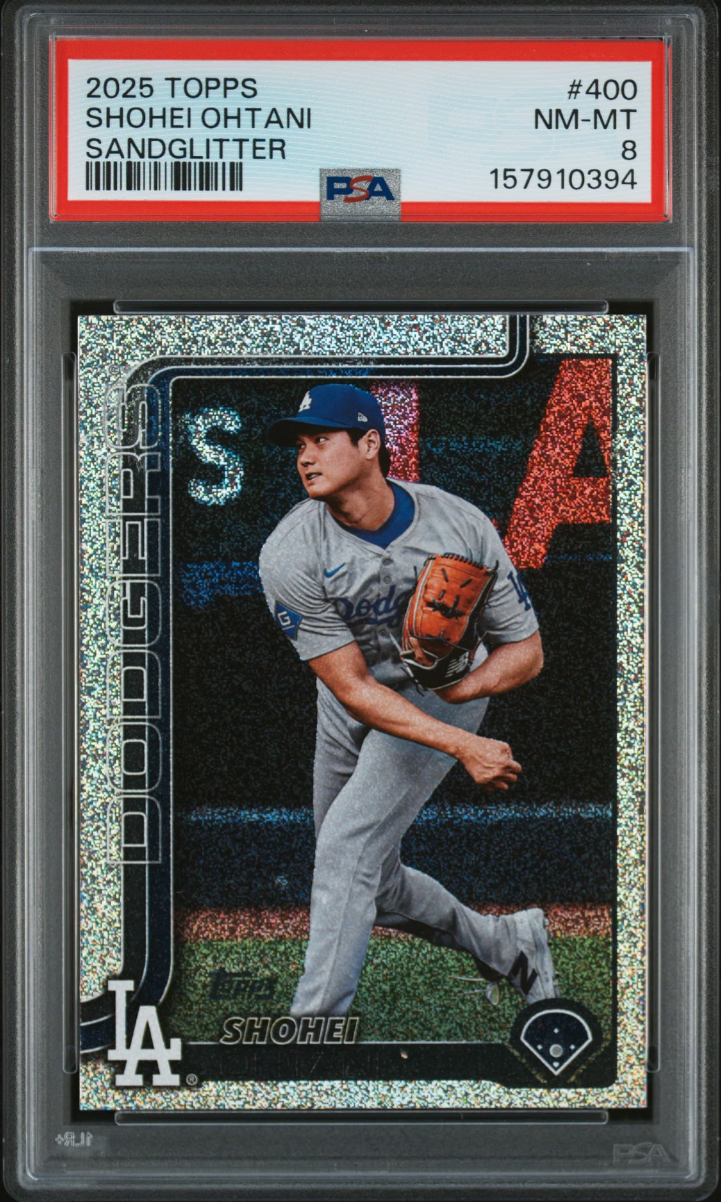 2025 TOPPS SHOHEI OHTANI #400 SANDGLITTER NM-MT 8 157910394