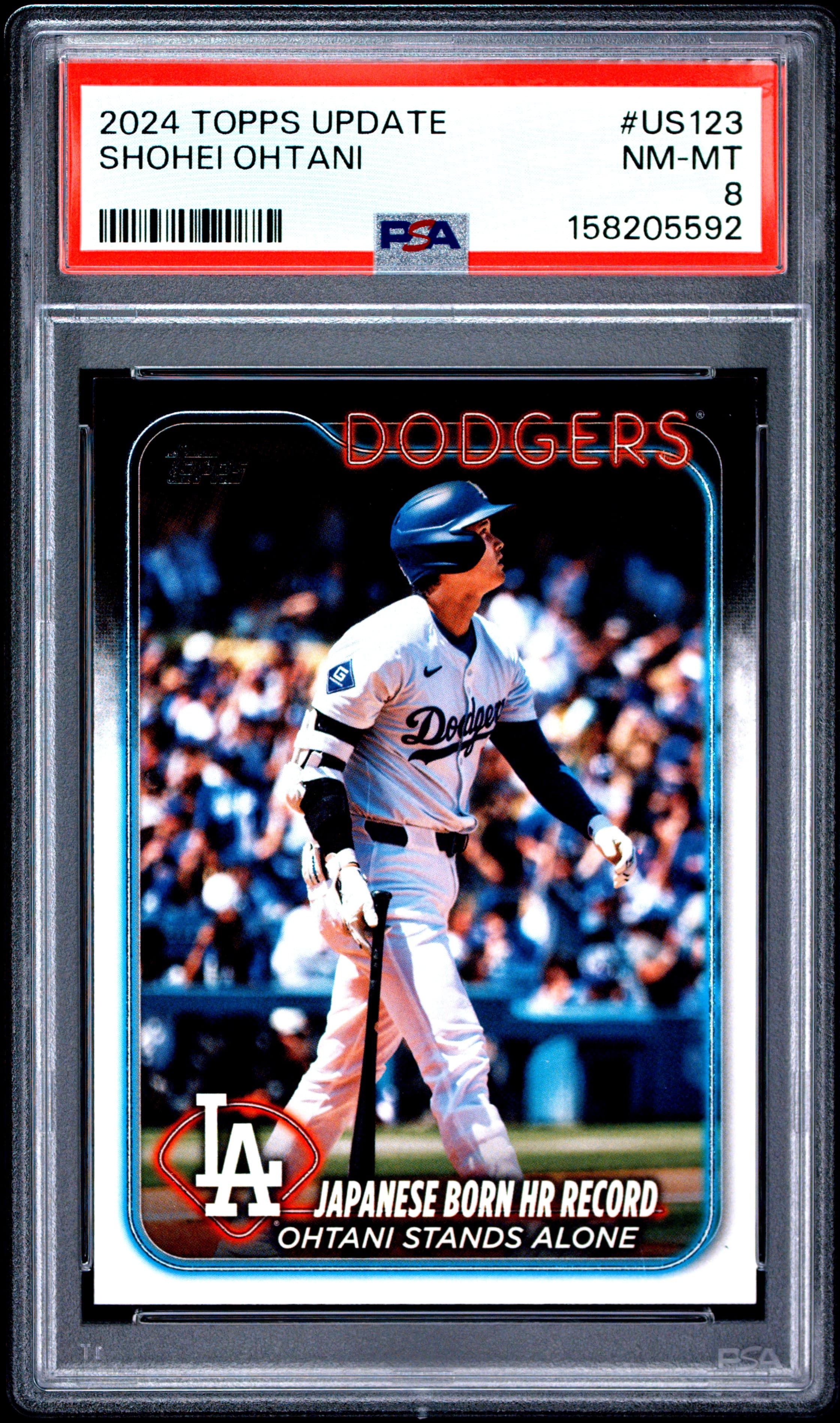 2024 TOPPS UPDATE SHOHEI OHTANI #US123 NM-MT 8 158205592