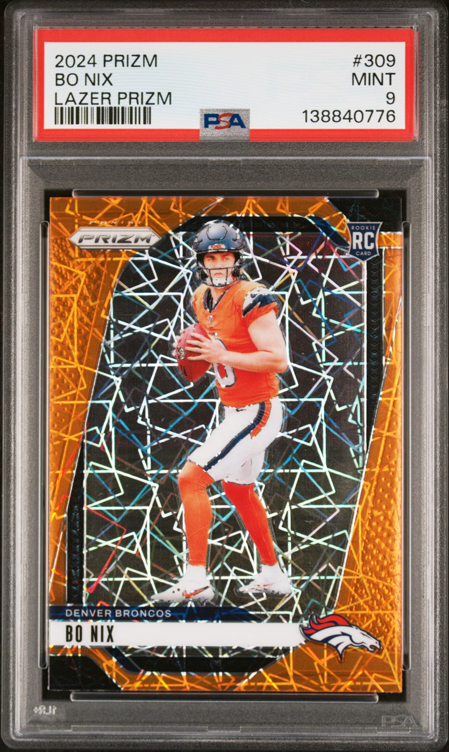 2024 PANINI PRIZM BO NIX #309 LAZER PRIZM MINT 9 138840776