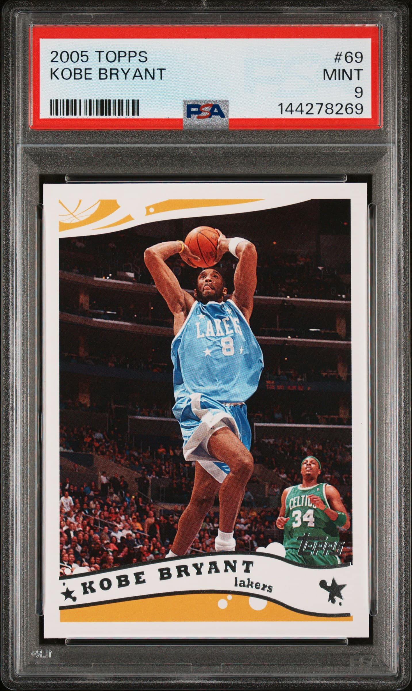 2005 TOPPS KOBE BRYANT #69 MINT 9 144278269