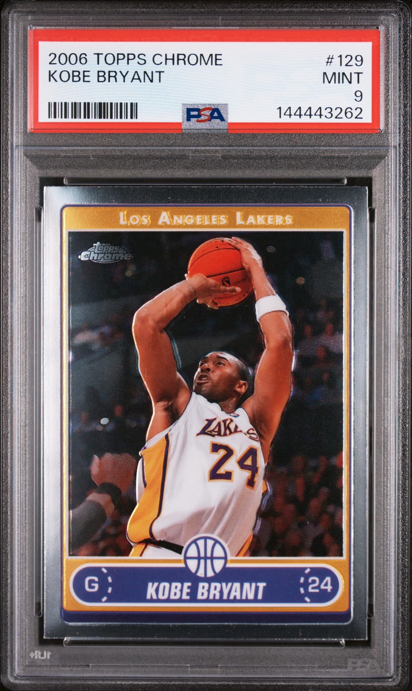 2006 TOPPS CHROME KOBE BRYANT #129 MINT 9 144443262