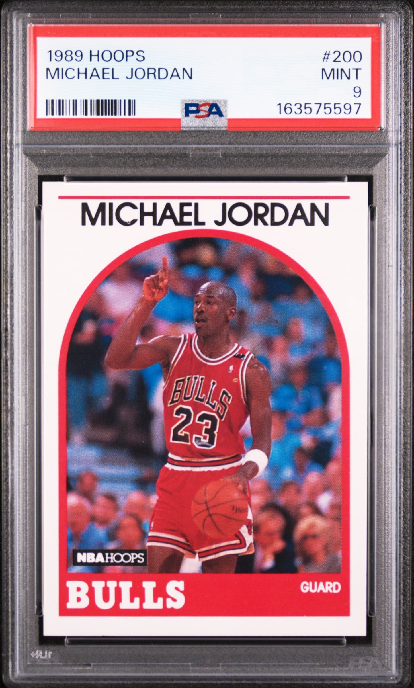 1989 HOOPS MICHAEL JORDAN #200 MINT 9 163575597