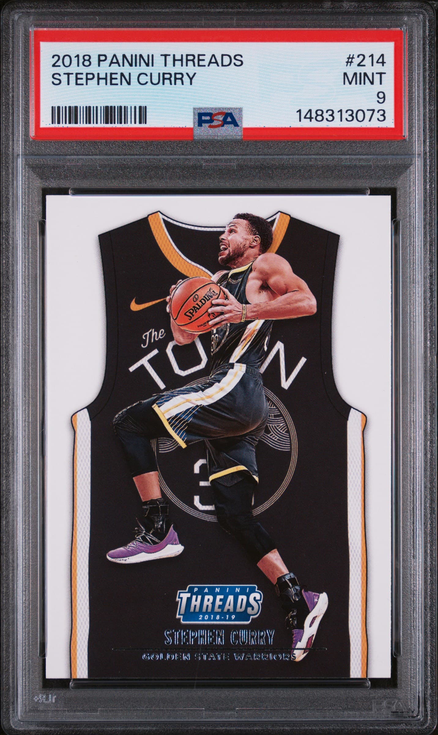 2018 PANINI THREADS STEPHEN CURRY #214 MINT 9 148313073