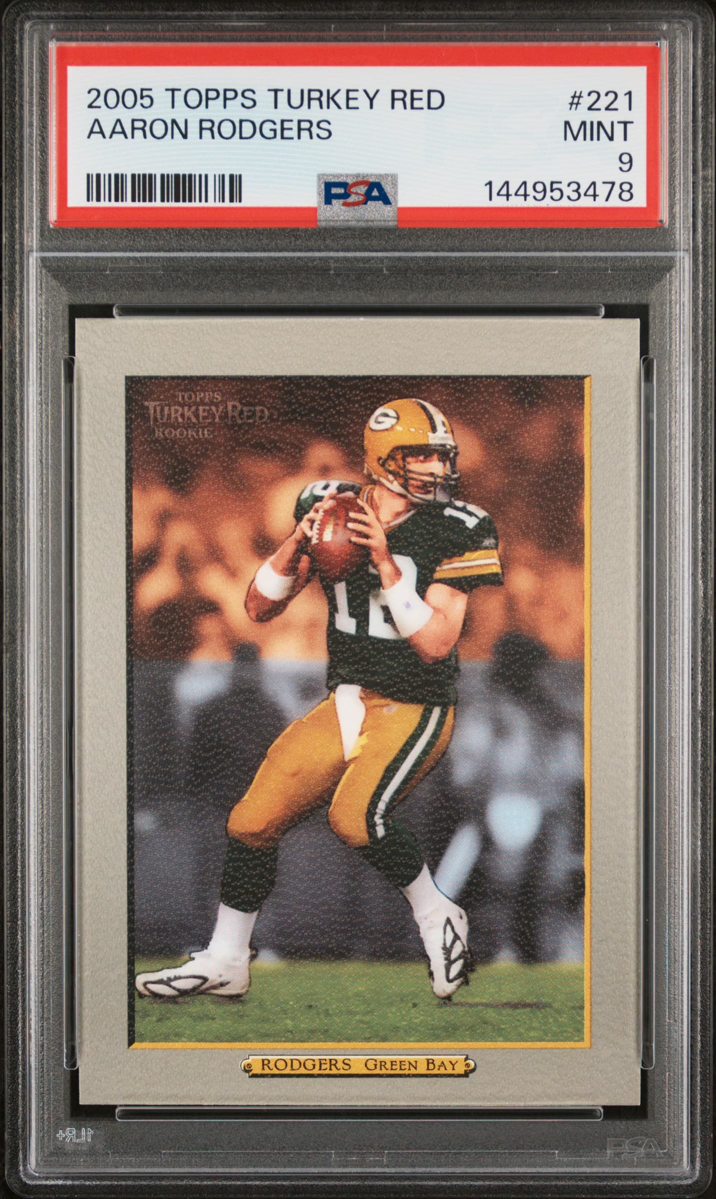 2005 TOPPS TURKEY RED AARON RODGERS #221 MINT 9 144953478