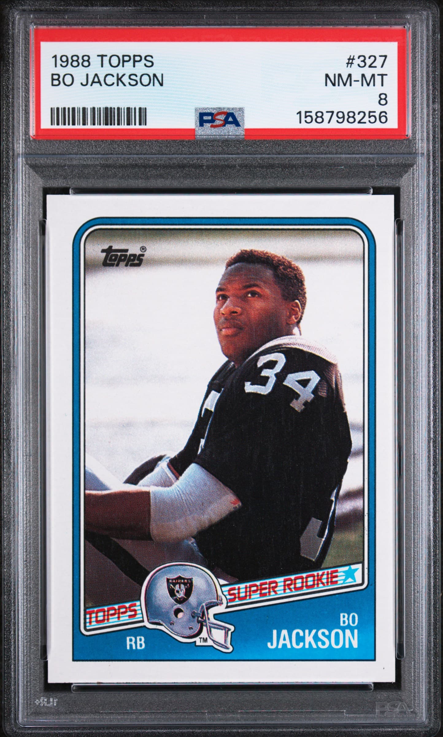 1988 TOPPS BO JACKSON #327 NM-MT 8 158798256