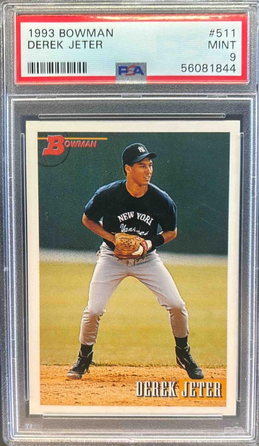1993 BOWMAN DEREK JETER #511 MINT 9 56081844