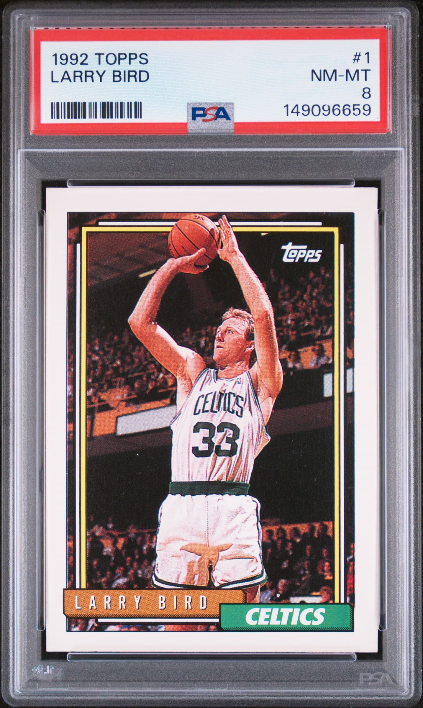 1992 TOPPS LARRY BIRD #1 NM-MT 8 149096659