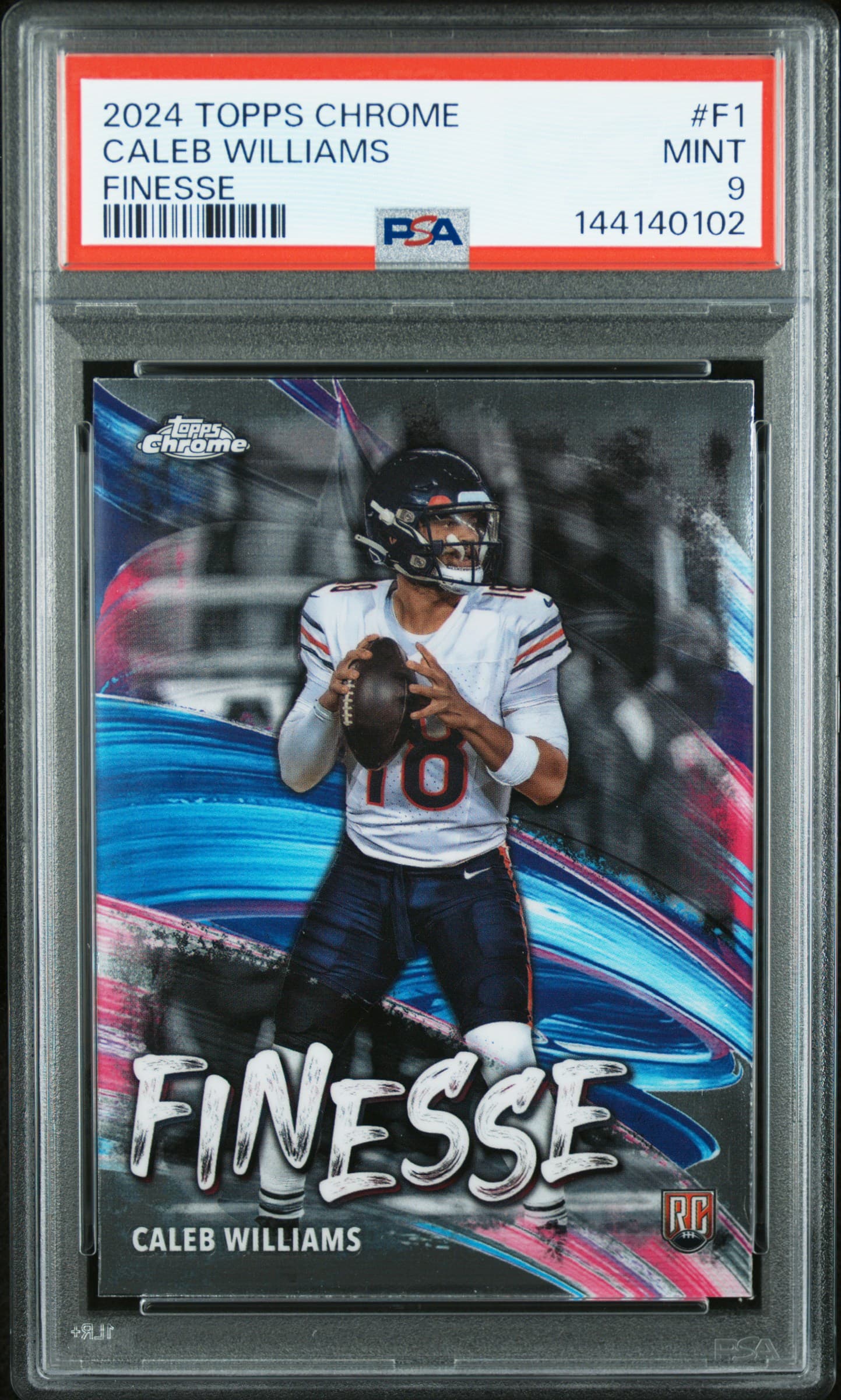 2024 TOPPS CHROME FINESSE CALEB WILLIAMS #F1 MINT 9 144140102