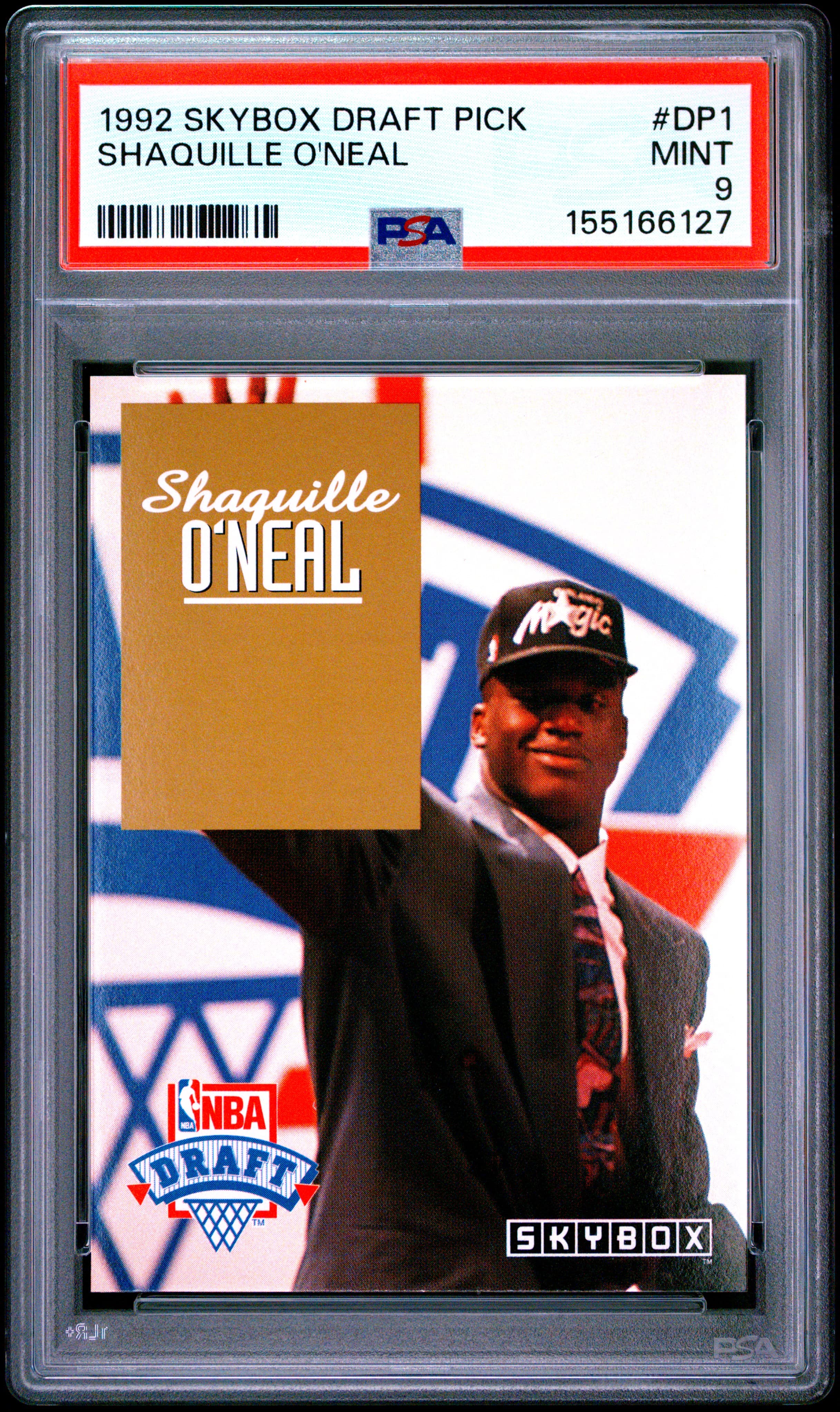 1992 SKYBOX DRAFT PICKS SHAQUILLE O'NEAL #DP1 MINT 9 155166127