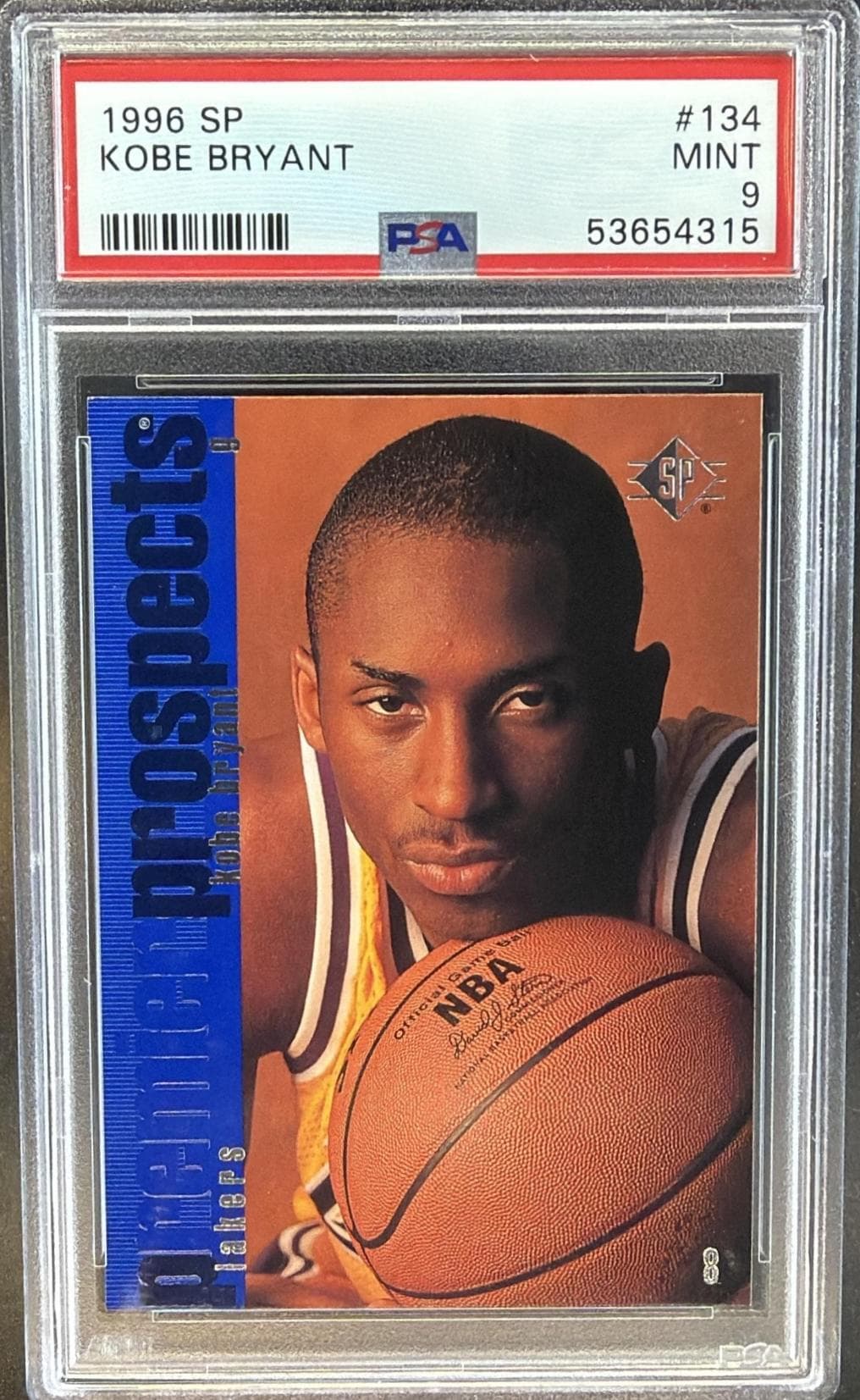 1996 SP KOBE BRYANT #134 MINT 9 53654315