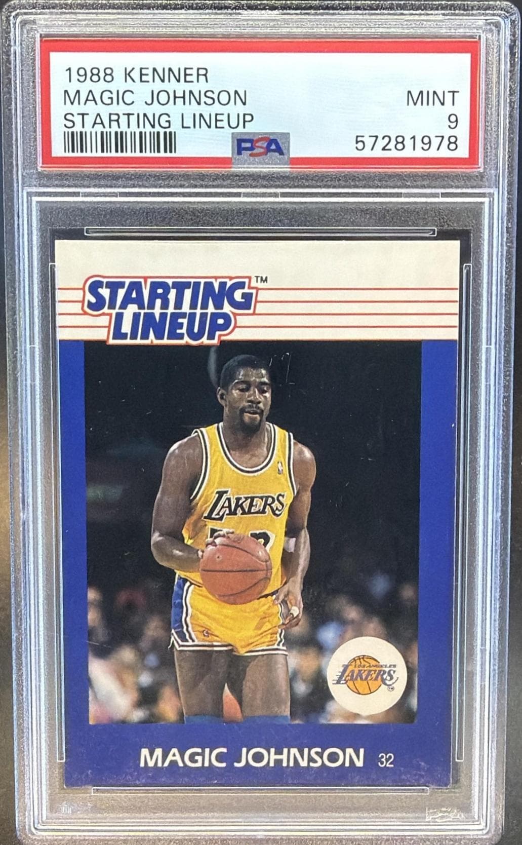 1988 KENNER STARTING LINE-UP MAGIC JOHNSON STARTING LINEUP MINT 9 57281978