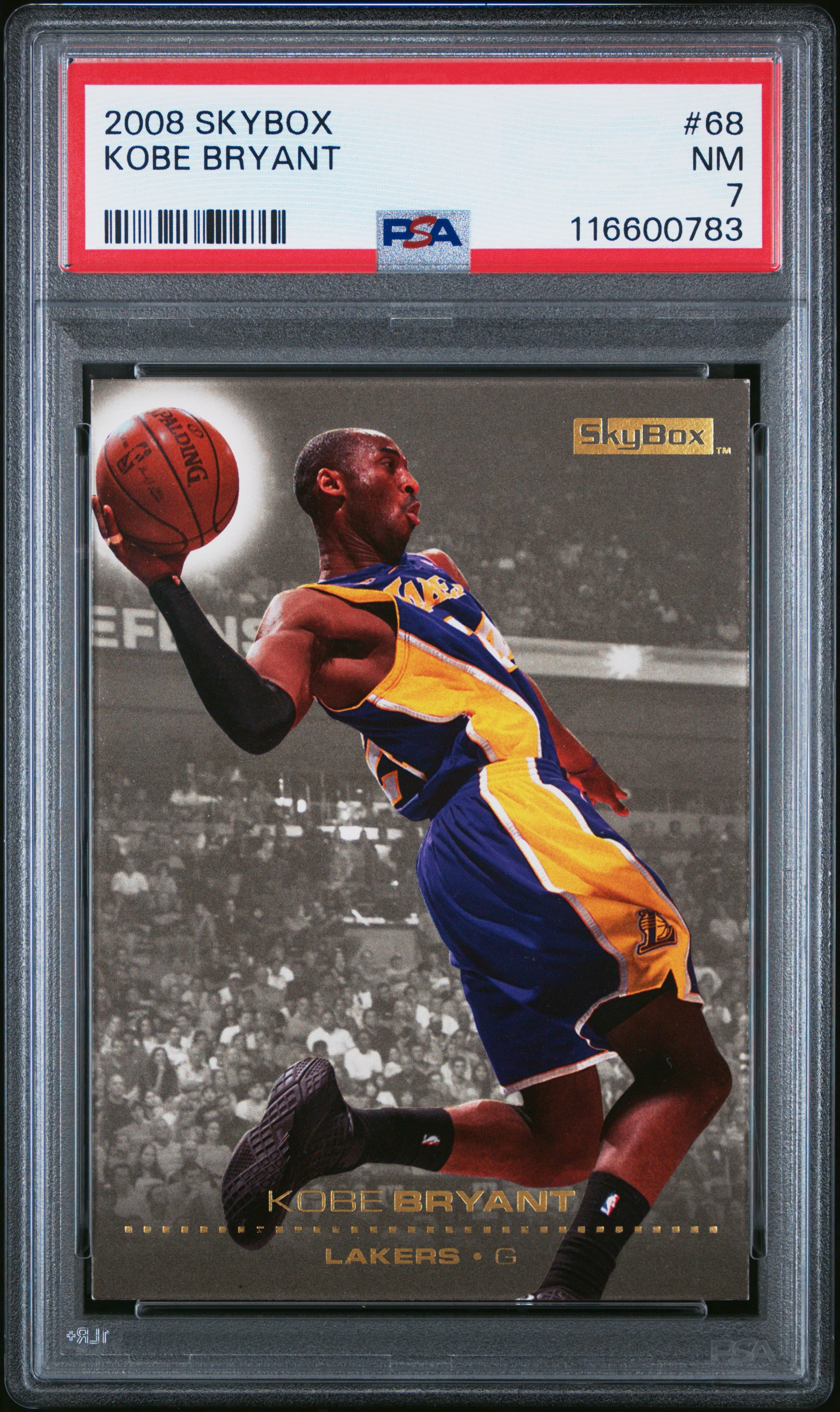 2008 SKYBOX KOBE BRYANT #68 NM 7 116600783