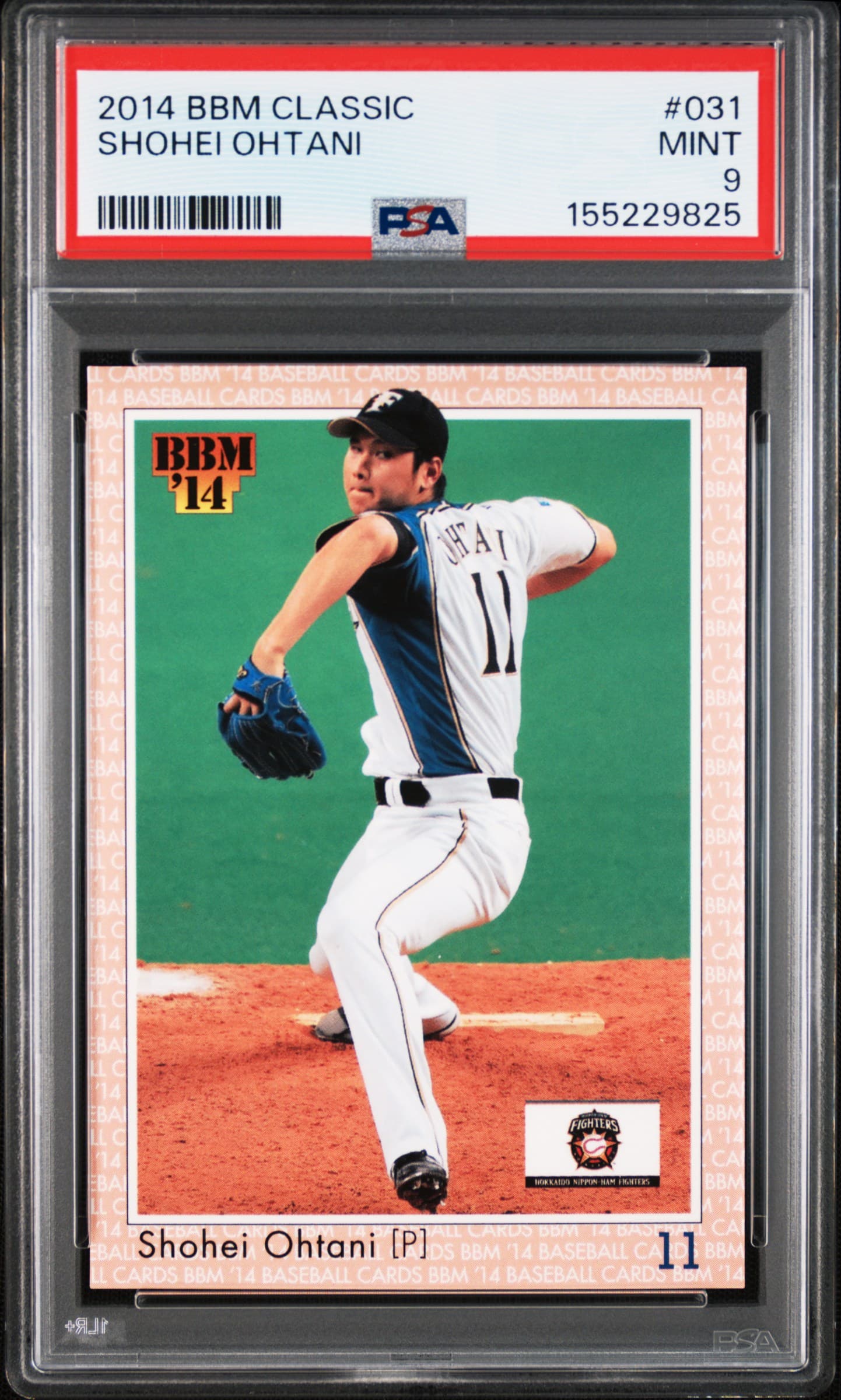 2014 BBM CLASSIC SHOHEI OHTANI #031 MINT 9 155229825