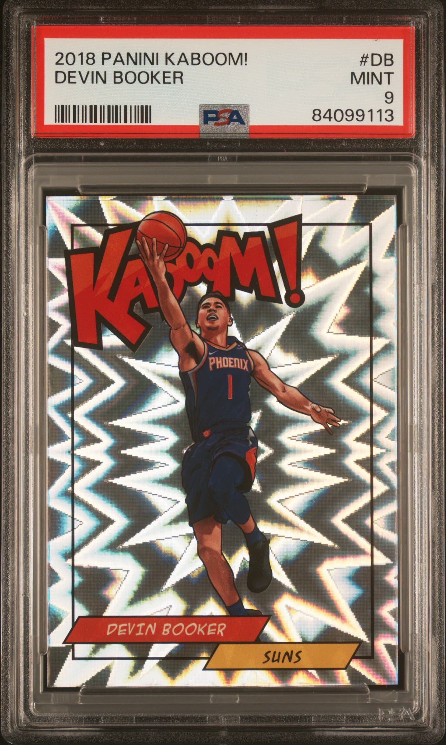 2018 PANINI KABOOM! DEVIN BOOKER #DB MINT 9 84099113