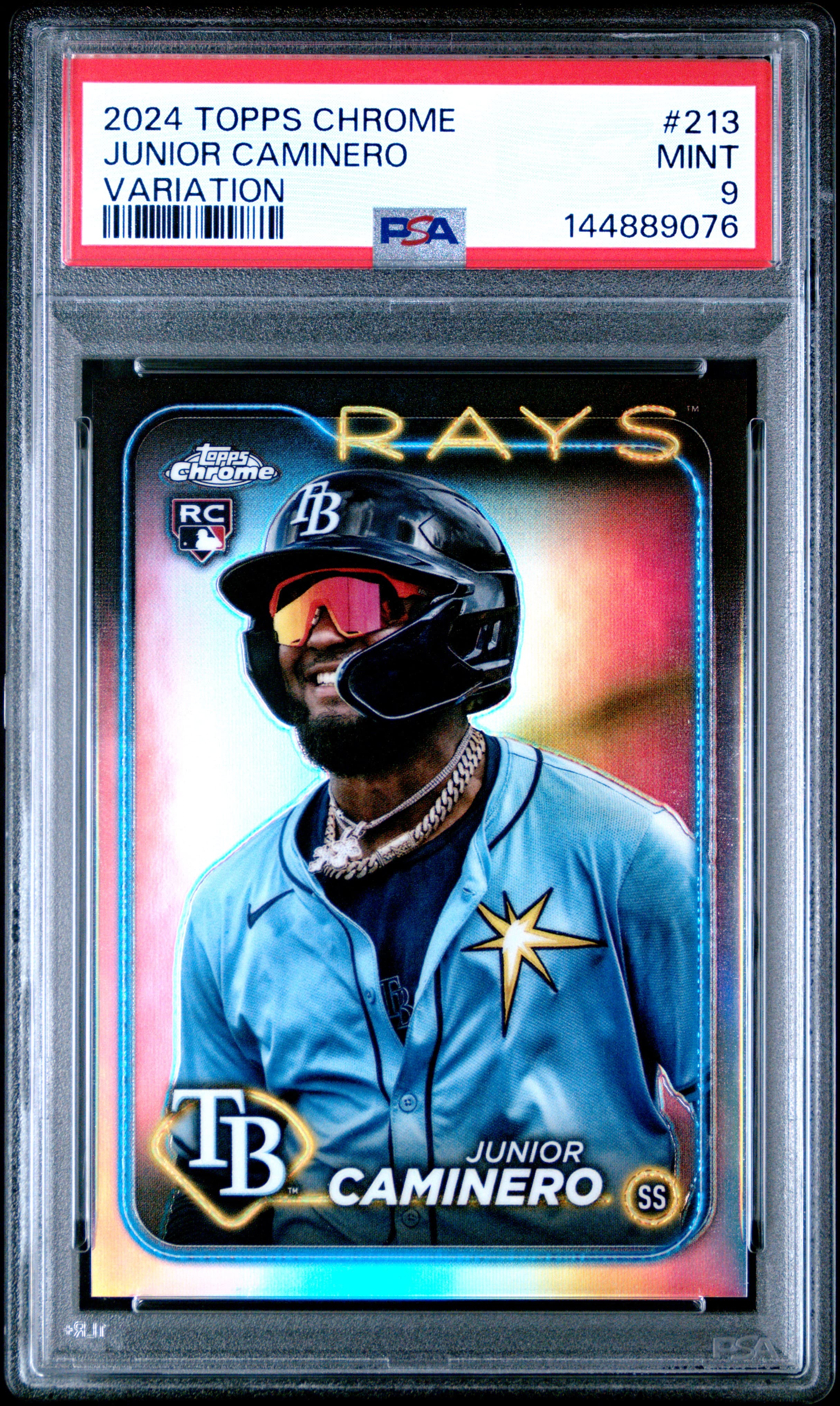 2024 TOPPS CHROME JUNIOR CAMINERO #213 VARIATION MINT 9 144889076