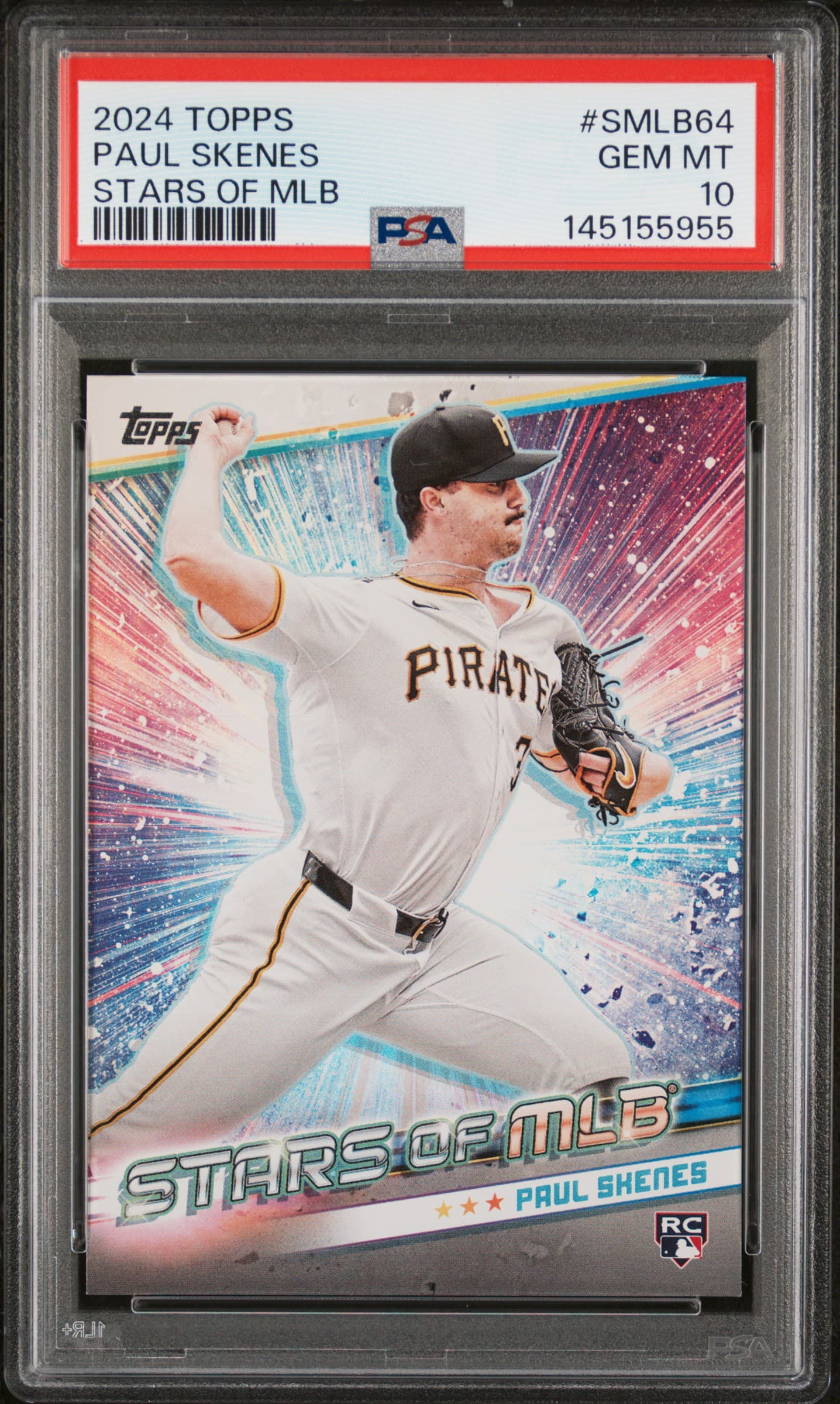 2024 TOPPS STARS OF MLB PAUL SKENES #SMLB64 UPDATE GEM MT 10 145155955