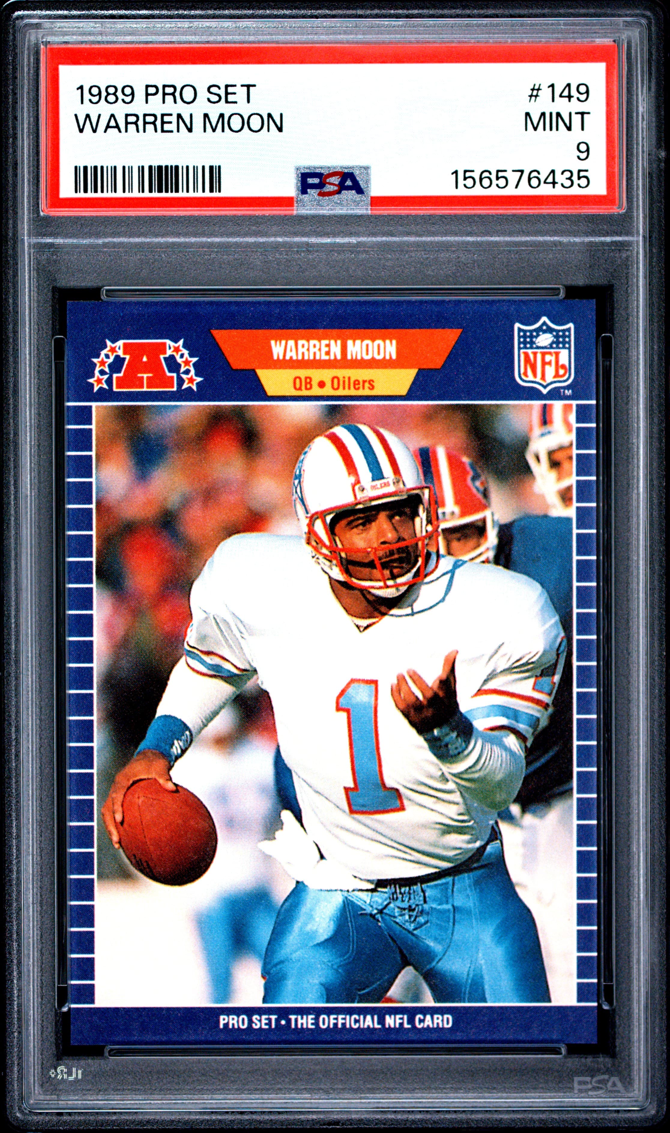 1989 PRO SET WARREN MOON #149 MINT 9 156576435