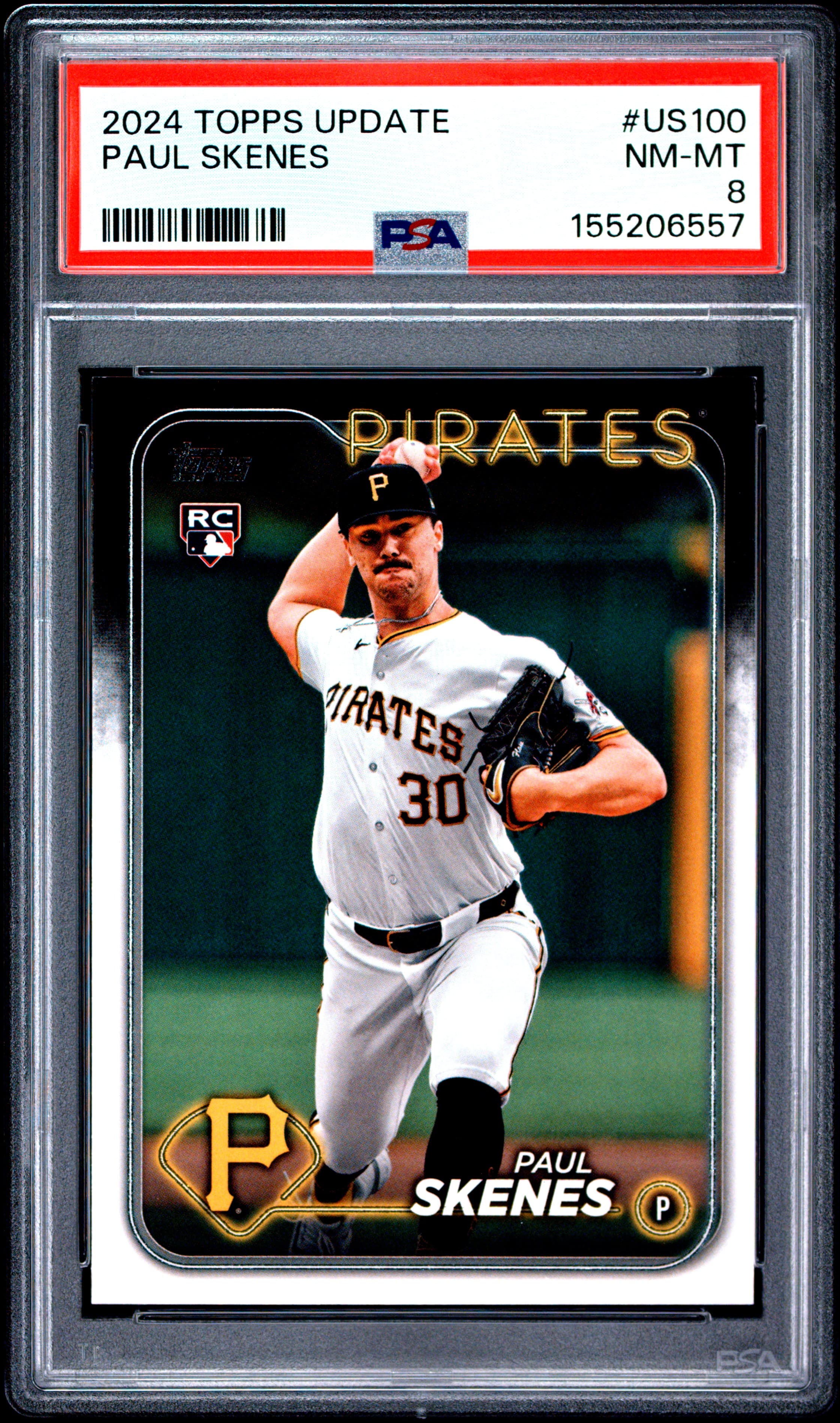 2024 TOPPS UPDATE PAUL SKENES #US100 NM-MT 8 155206557
