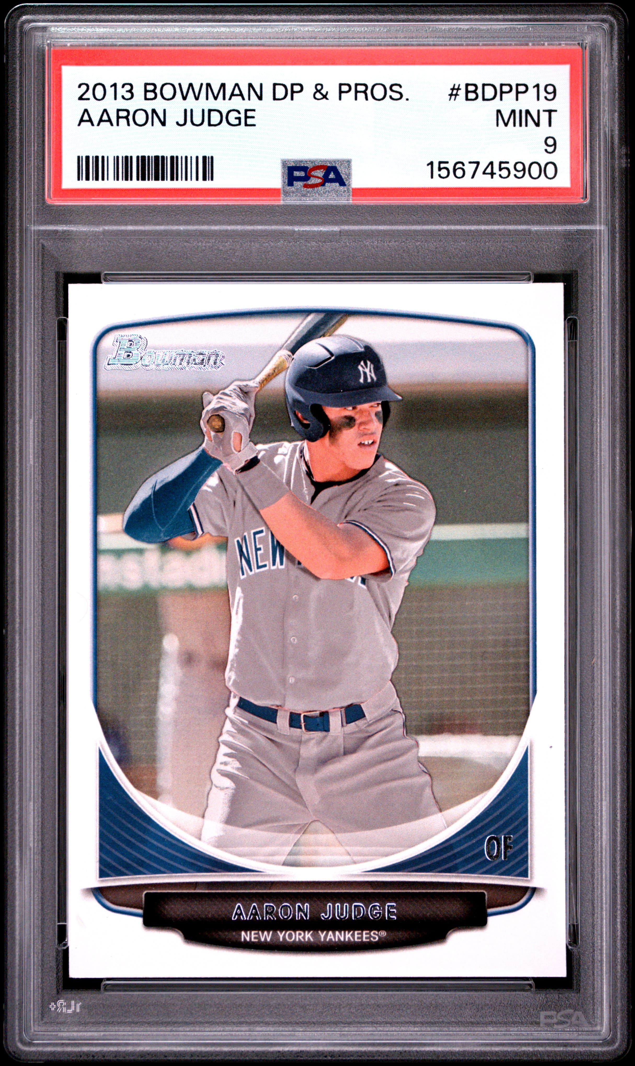 2013 BOWMAN DRAFT PICKS & PROSPECTS AARON JUDGE #BDPP19 MINT 9 156745900