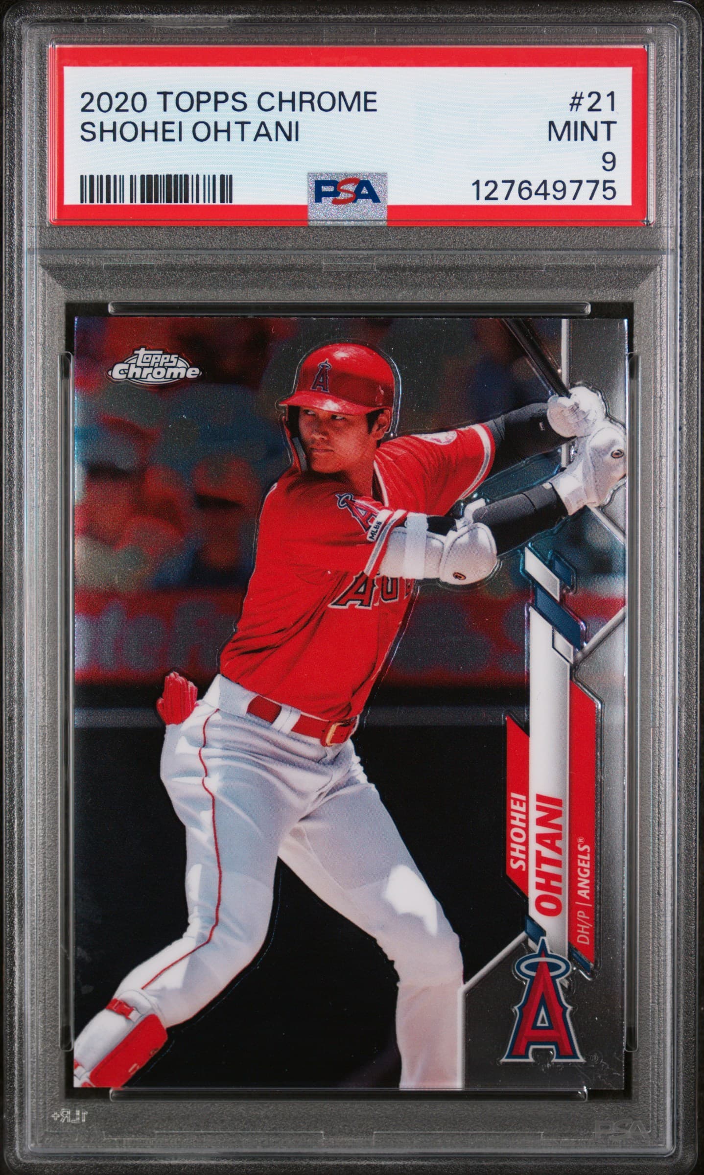 2020 TOPPS CHROME SHOHEI OHTANI #21 MINT 9 127649775