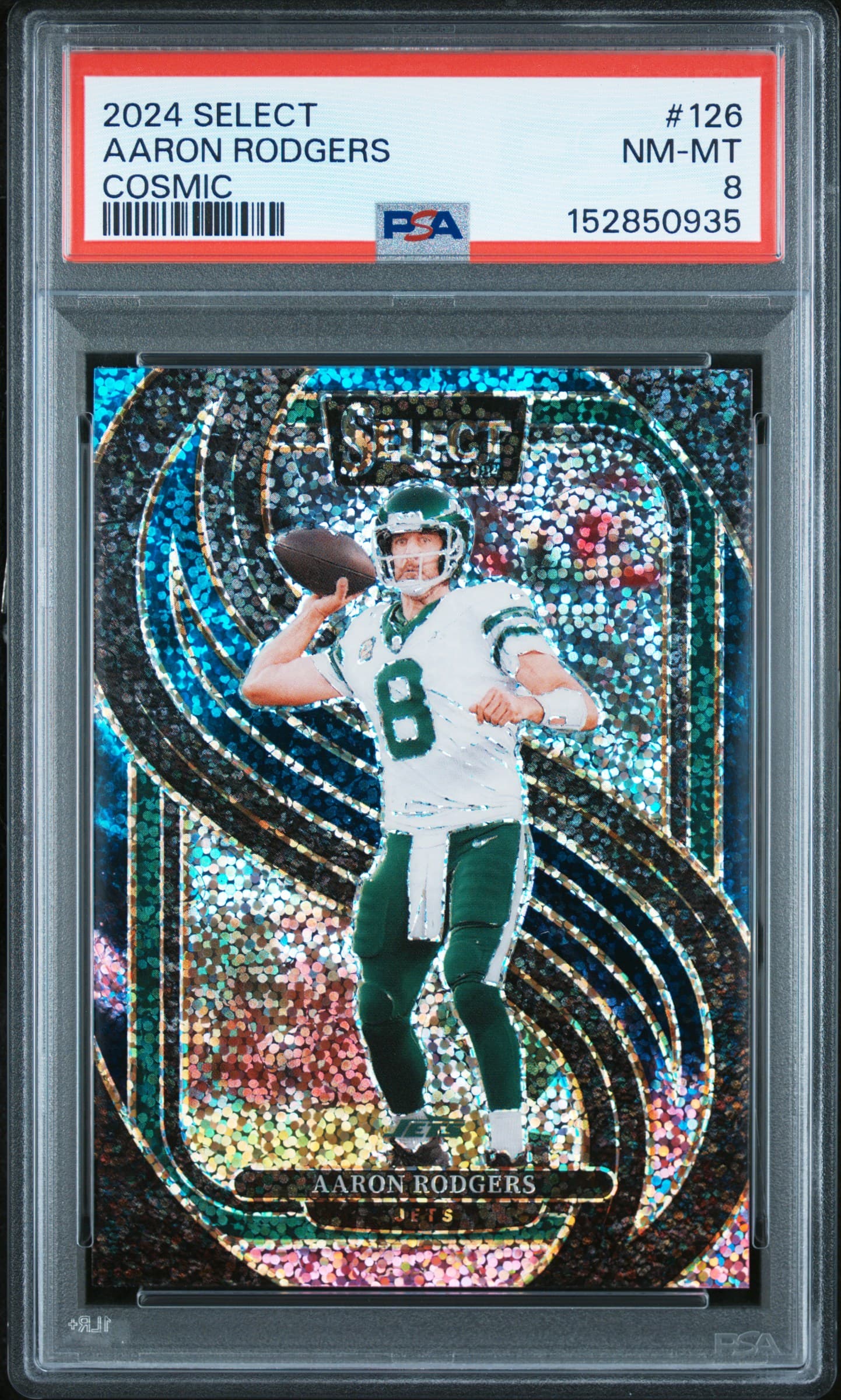 2024 PANINI SELECT AARON RODGERS #126 COSMIC NM-MT 8 152850935