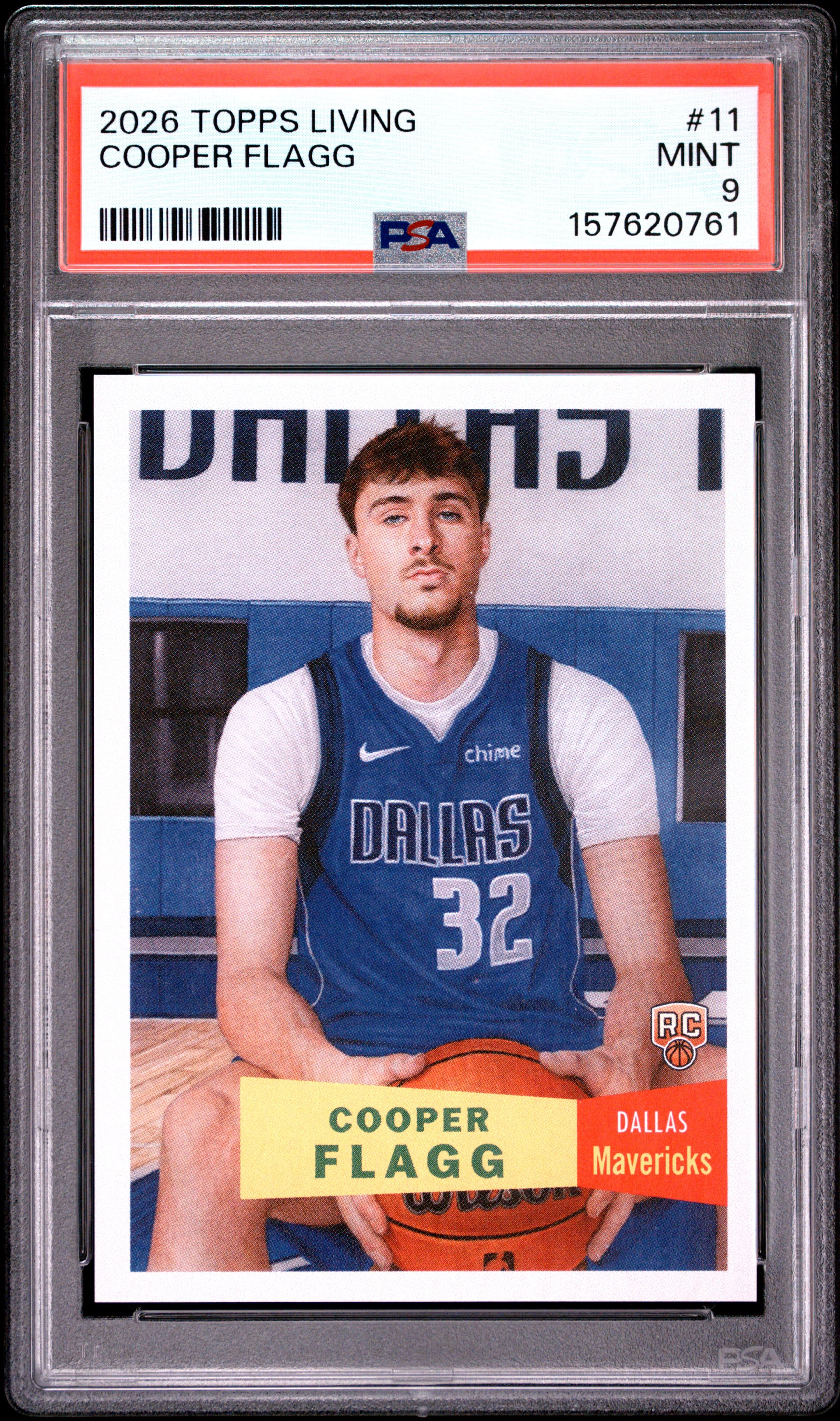 2026 TOPPS LIVING COOPER FLAGG #11 MINT 9 157620761