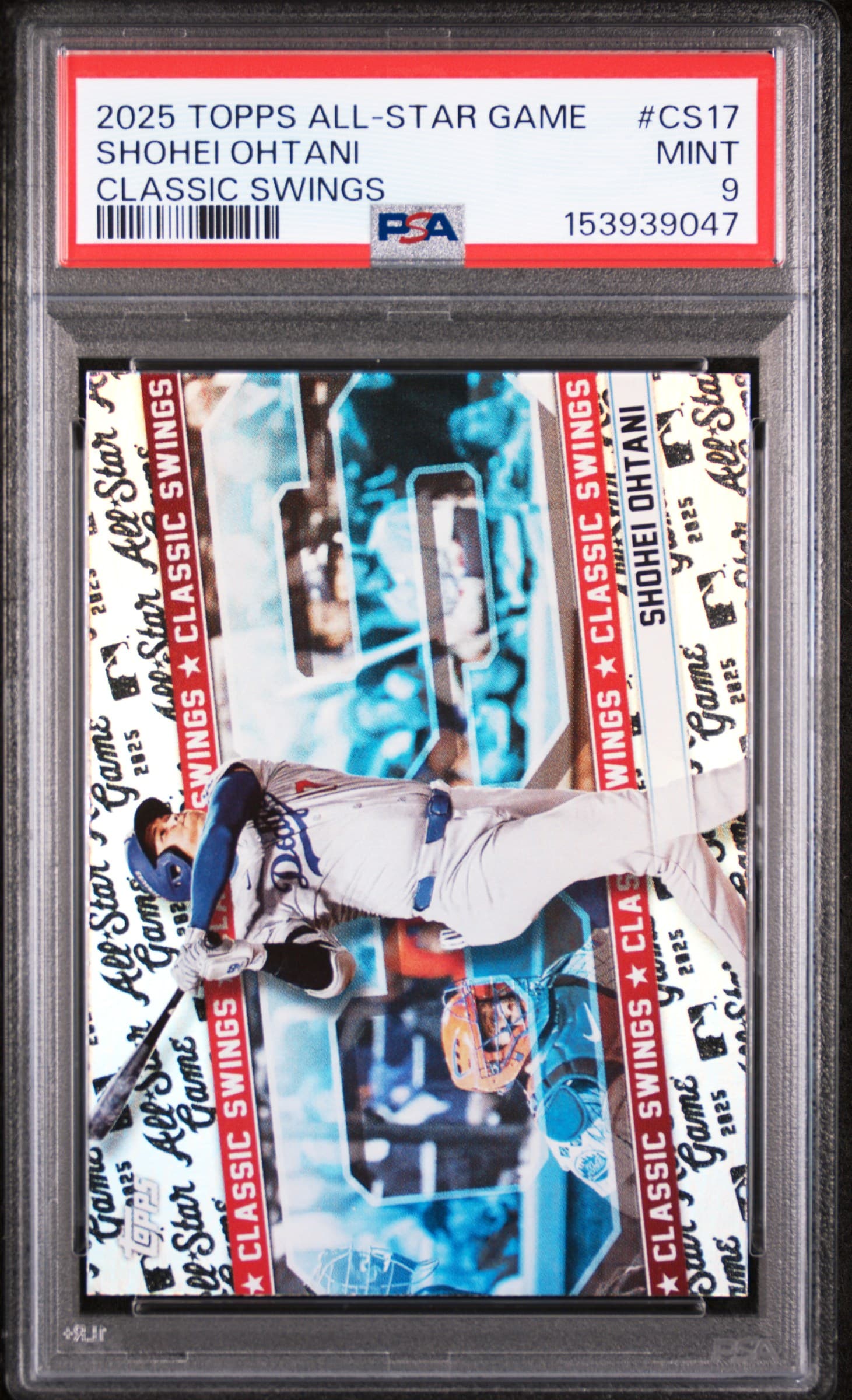 2025 TOPPS ALL-STAR GAME CLASSIC SWINGS SHOHEI OHTANI #CS17 MINT 9 153939047
