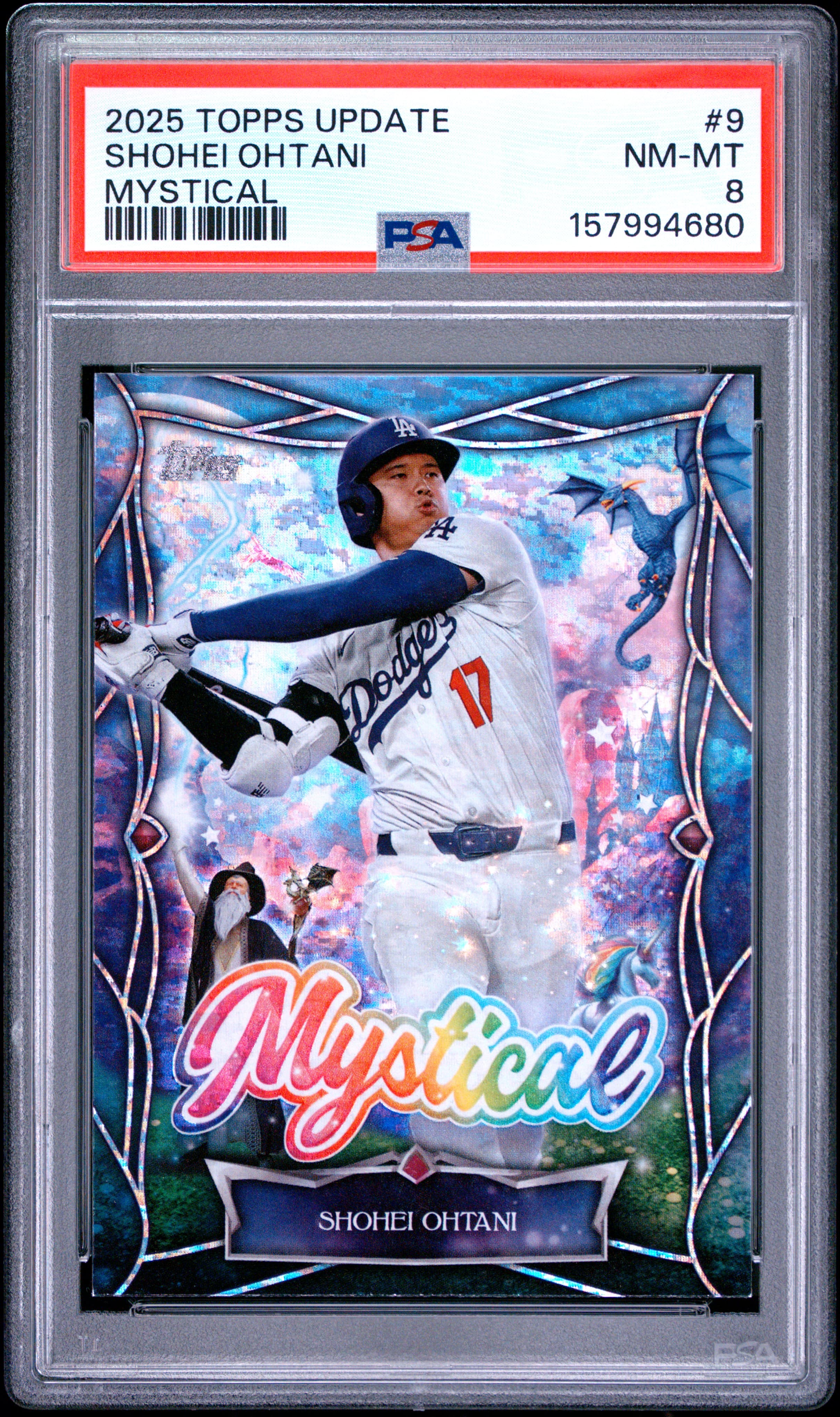 2025 TOPPS UPDATE MYSTICAL SHOHEI OHTANI #9 NM-MT 8 157994680