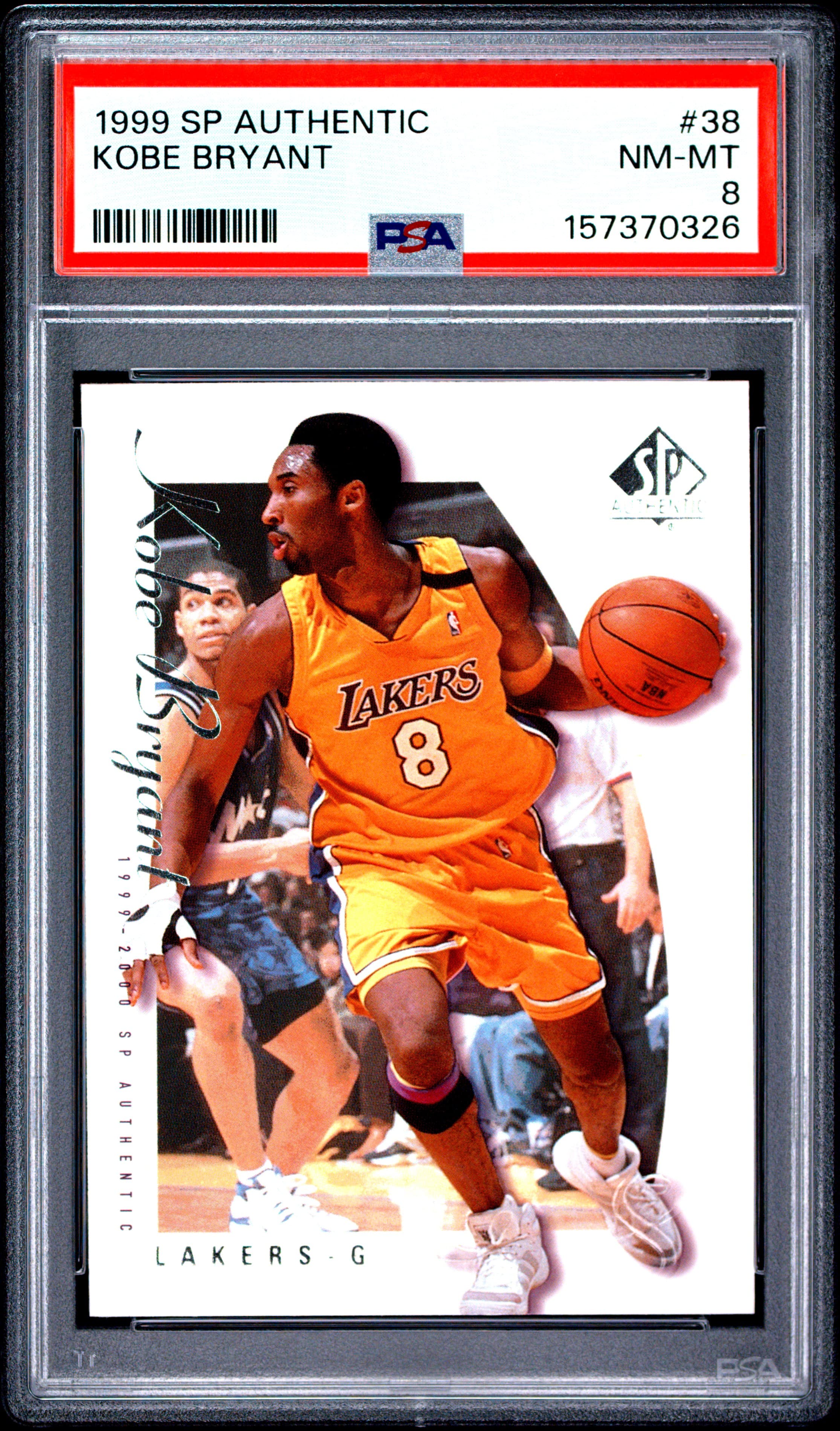 1999 SP AUTHENTIC KOBE BRYANT #38 NM-MT 8 157370326