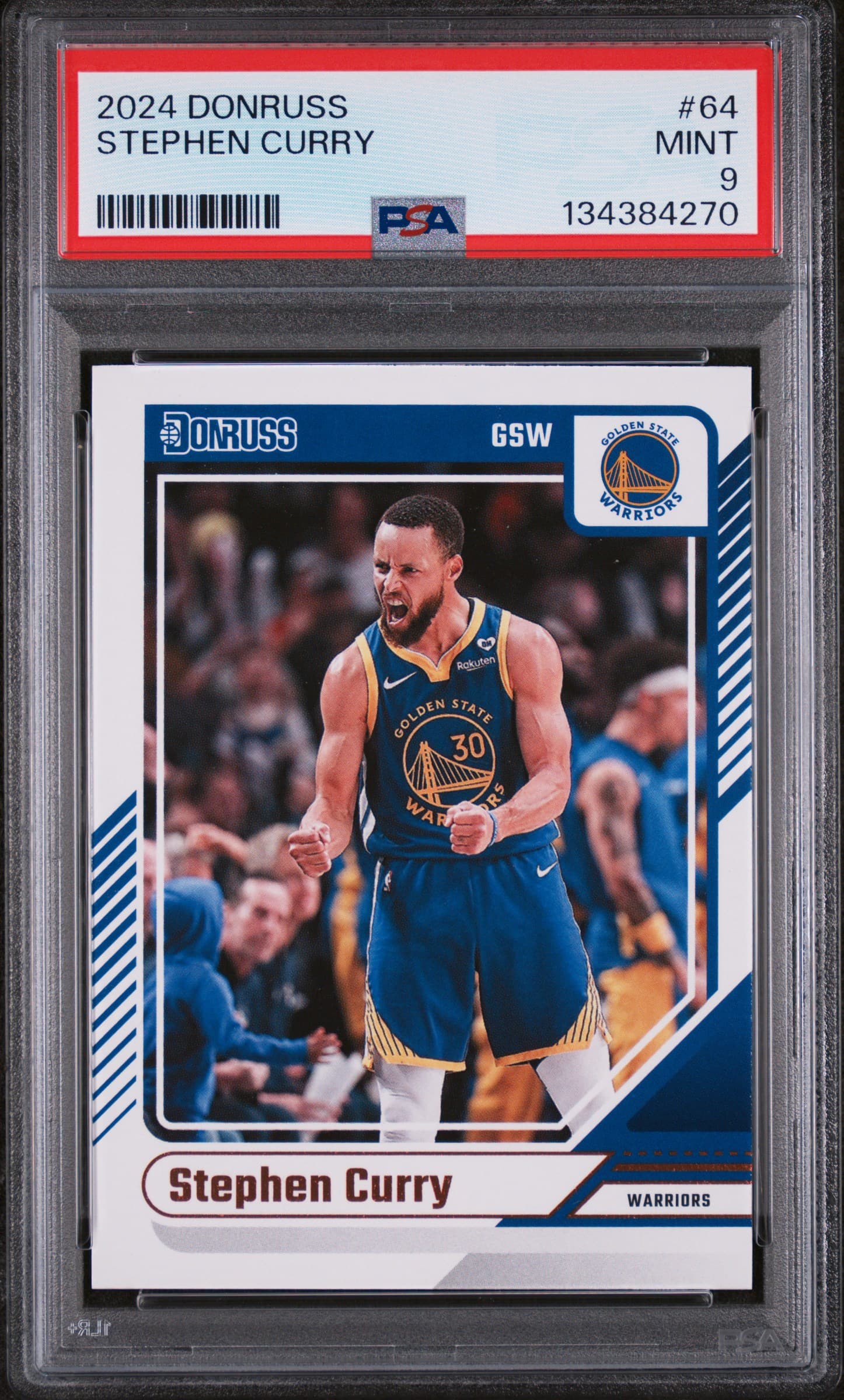 2024 PANINI DONRUSS STEPHEN CURRY #64 MINT 9 134384270
