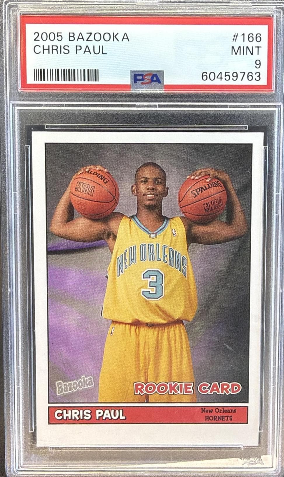 2005 BAZOOKA CHRIS PAUL #166 MINT 9 60459763