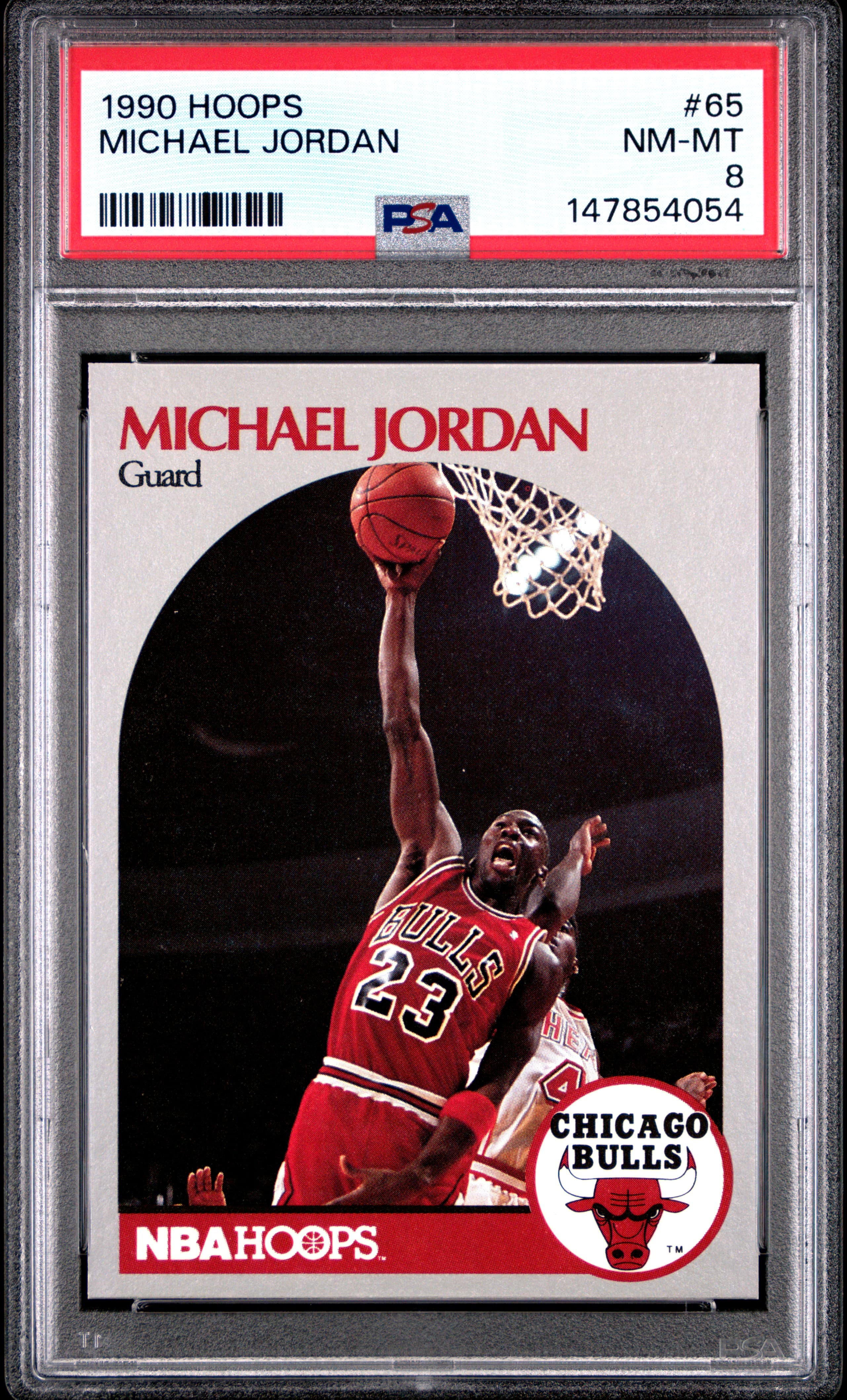 1990 HOOPS MICHAEL JORDAN #65 NM-MT 8 147854054