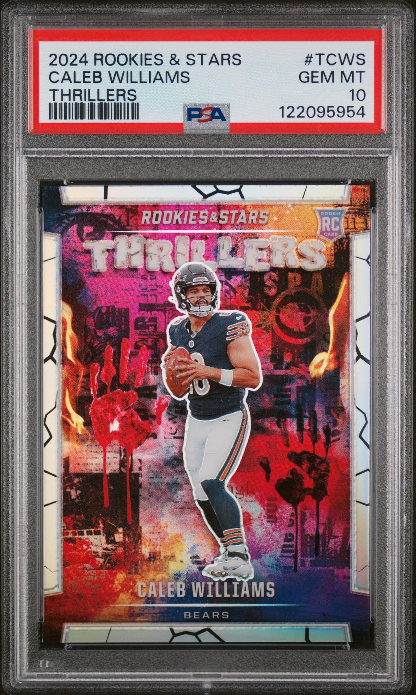 2024 PANINI ROOKIES & STARS THRILLERS CALEB WILLIAMS #TCWS GEM MT 10 122095954
