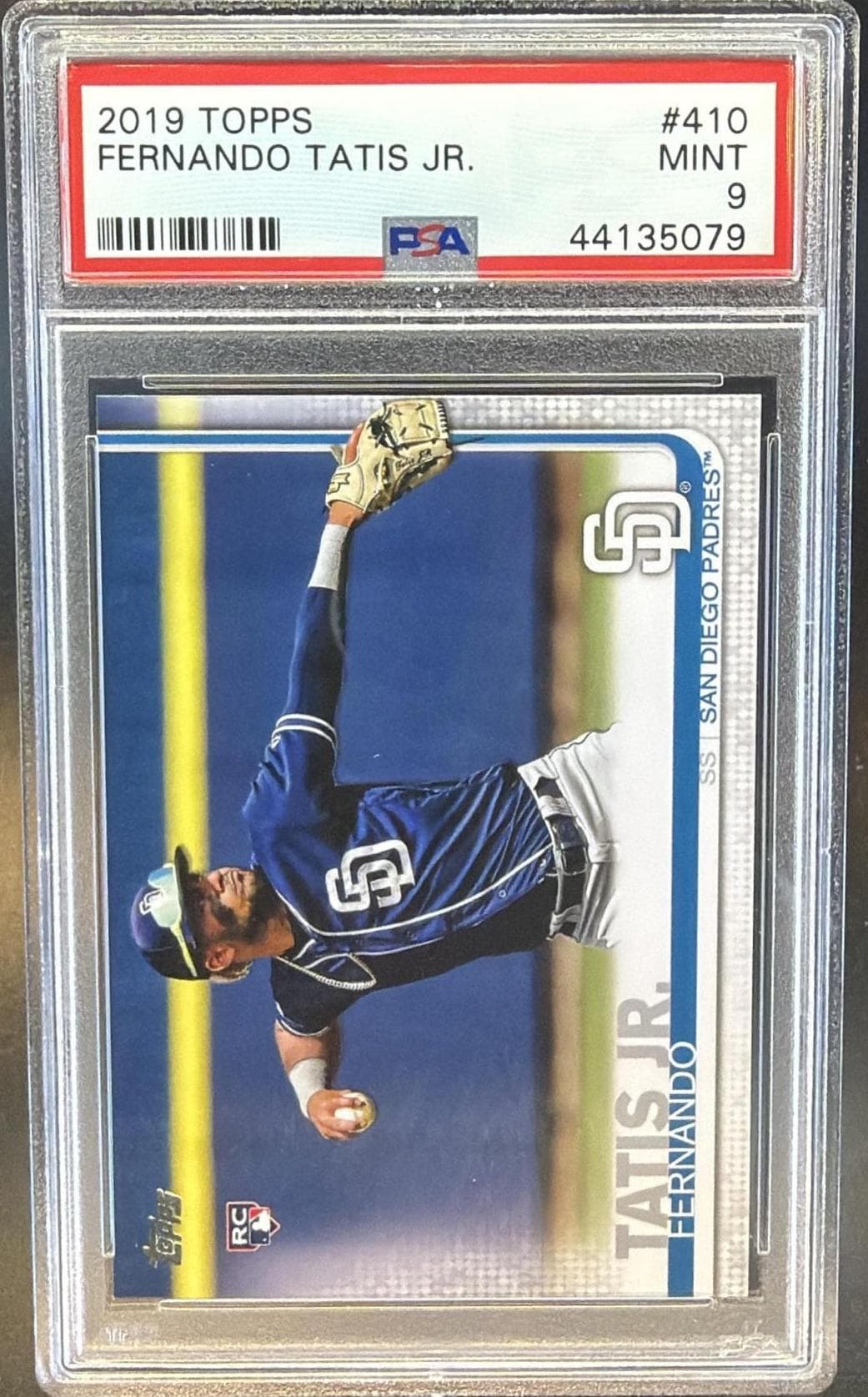 2019 TOPPS FERNANDO TATIS JR. #410 MINT 9 44135079