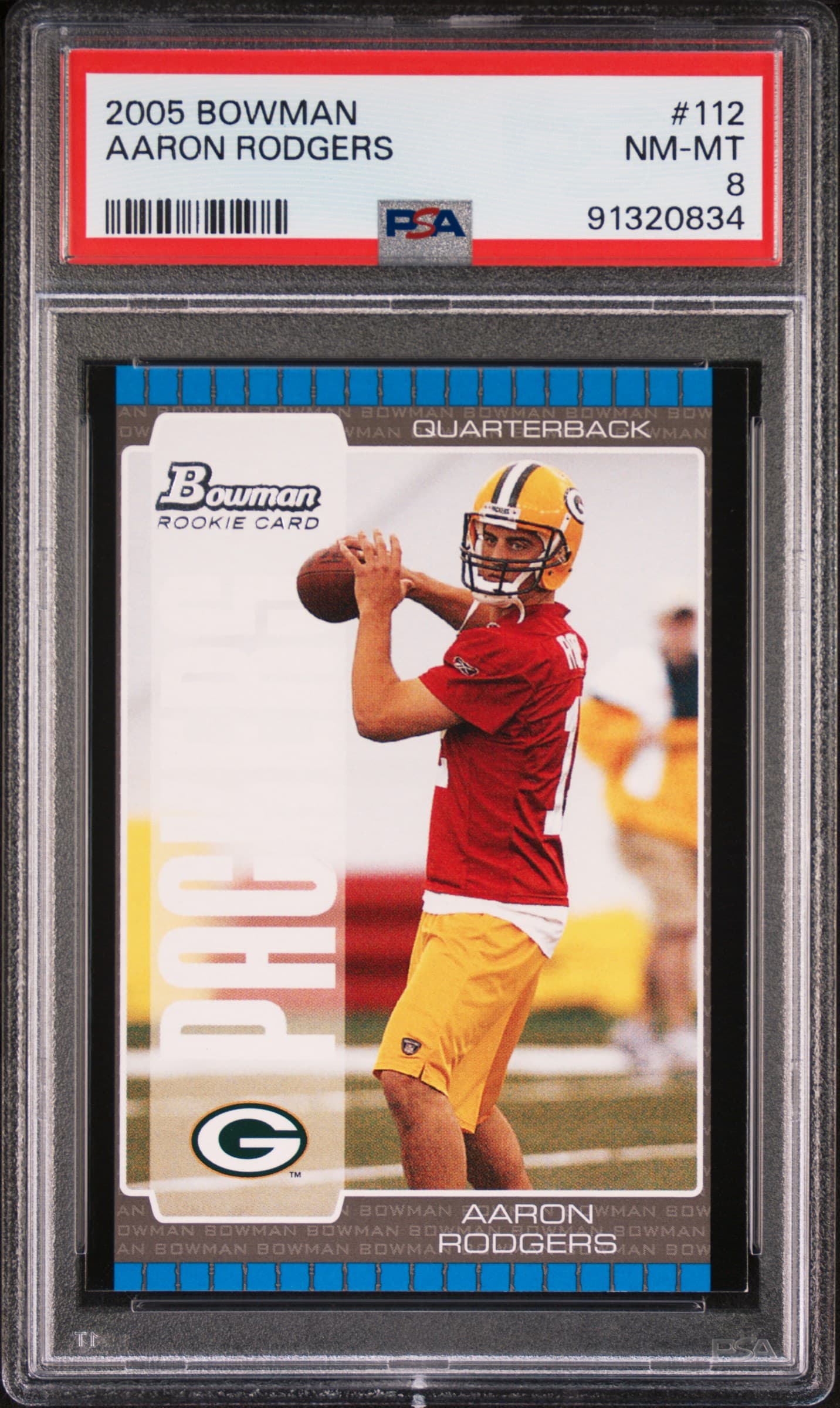 2005 BOWMAN AARON RODGERS #112 NM-MT 8 91320834