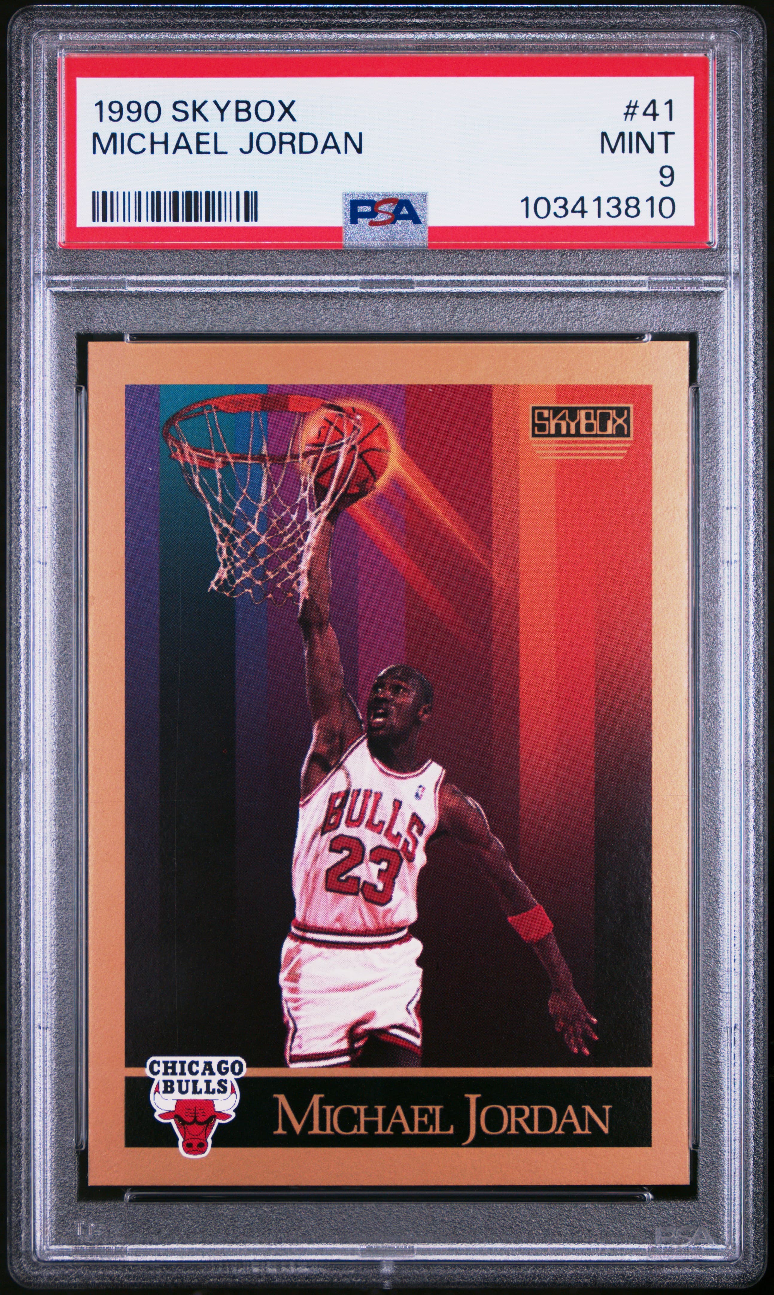 1990 SKYBOX MICHAEL JORDAN #41 MINT 9 103413810